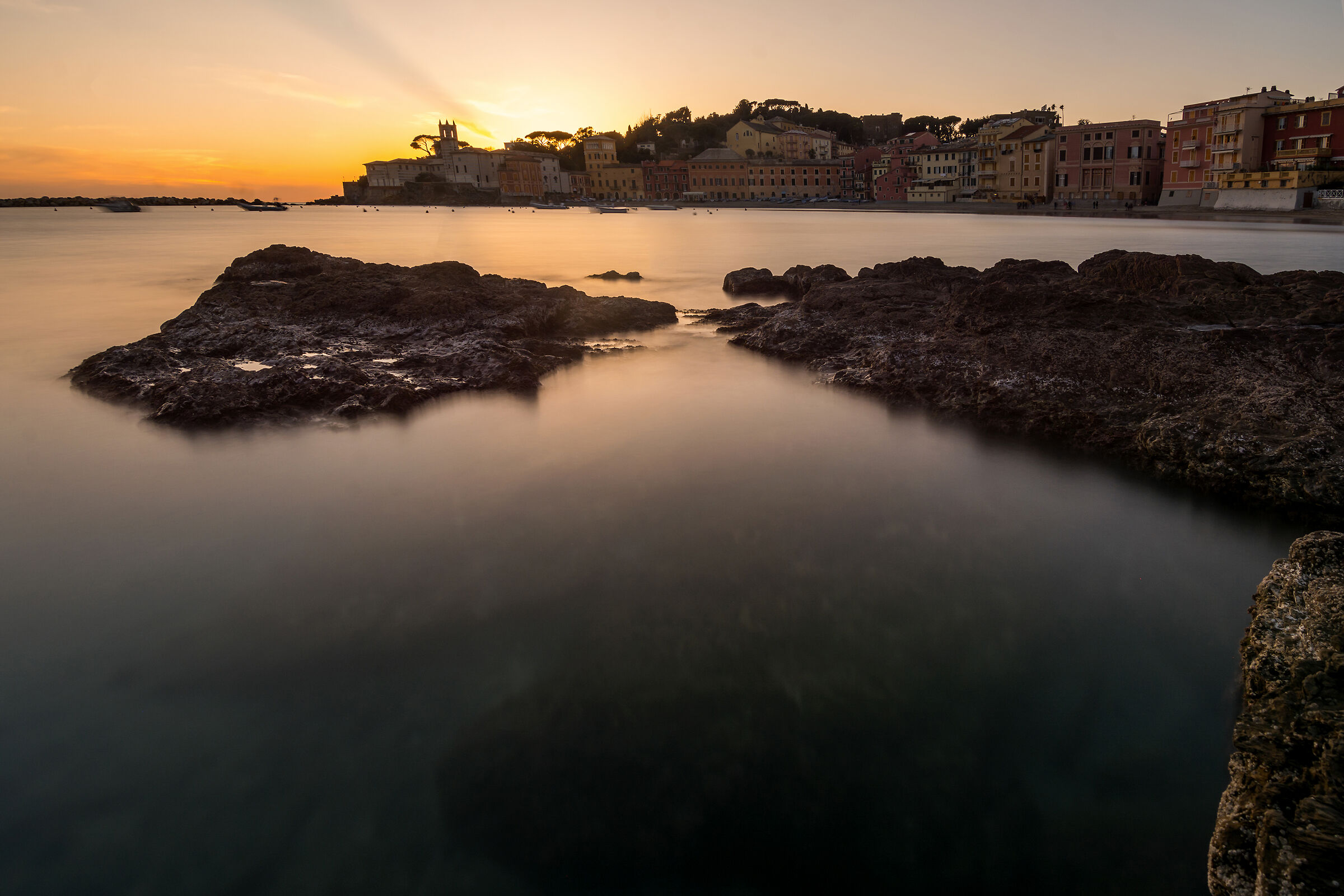 La piscina della baia
