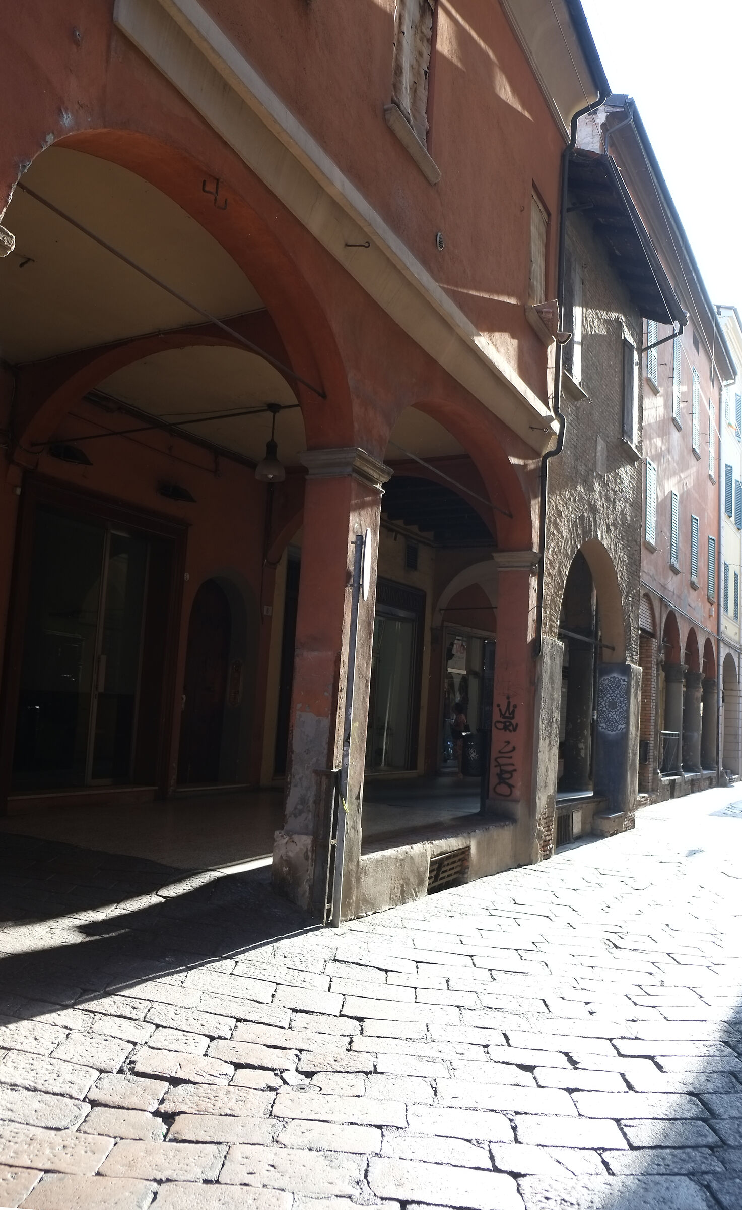 Portici in the inner historical town
