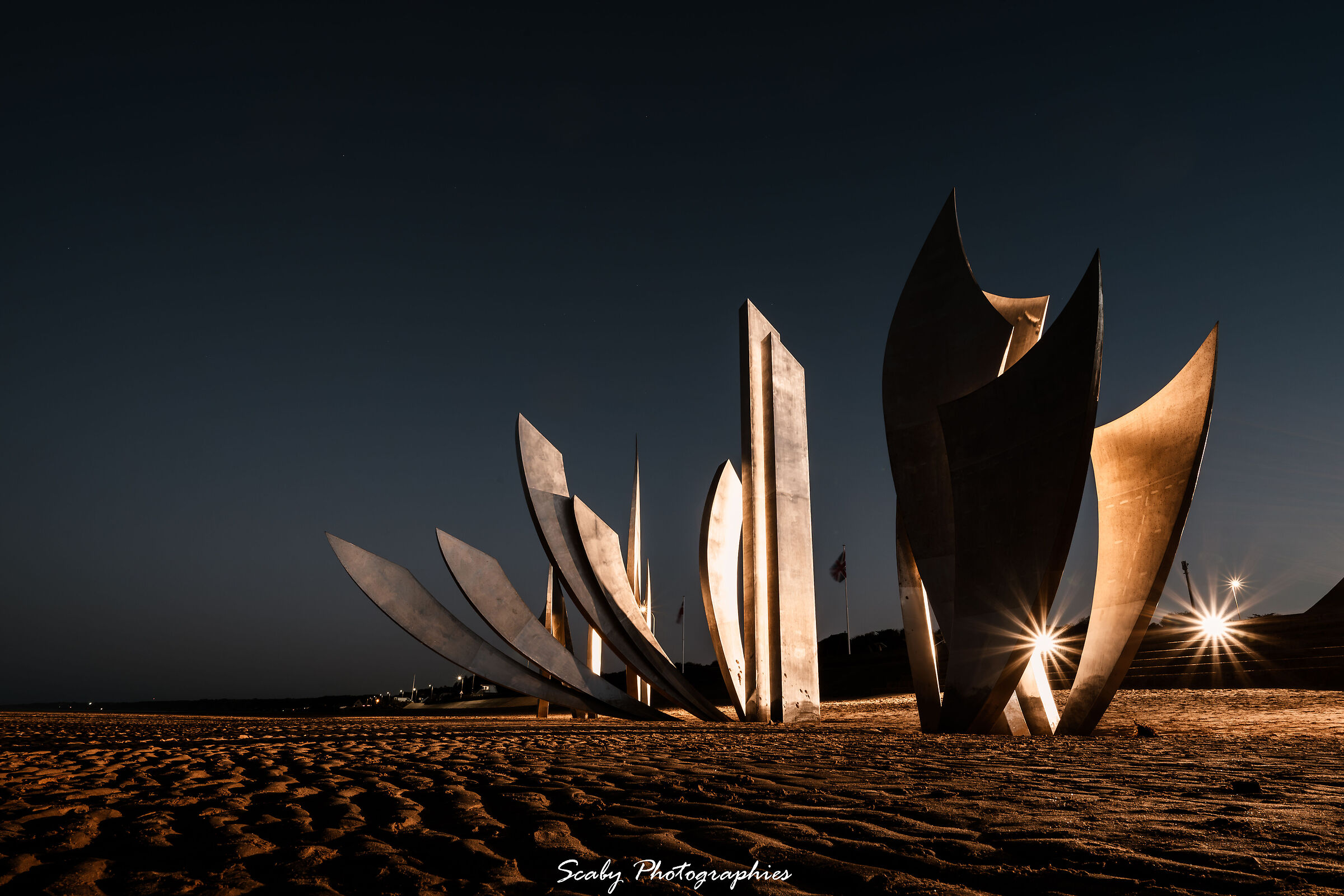 Omaha Beach - Di notte