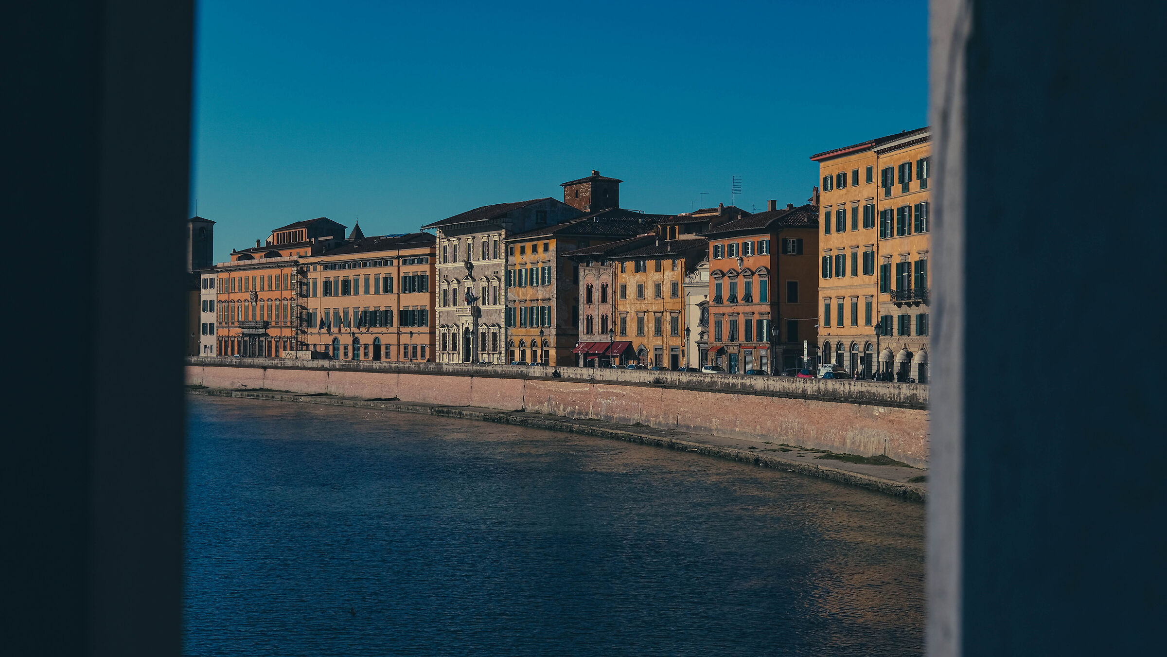 Scorcio del Lungarno Pacinotti