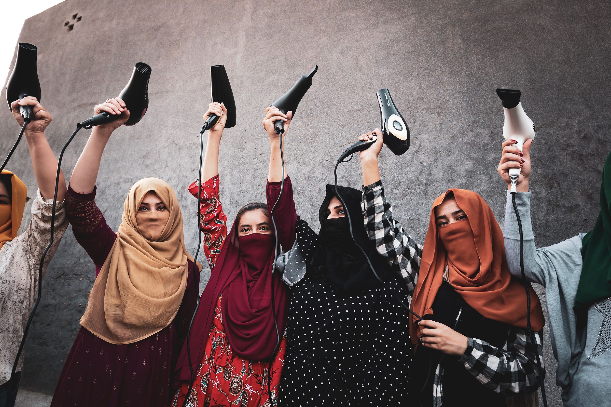 Pakistan, parrucchiere afghane