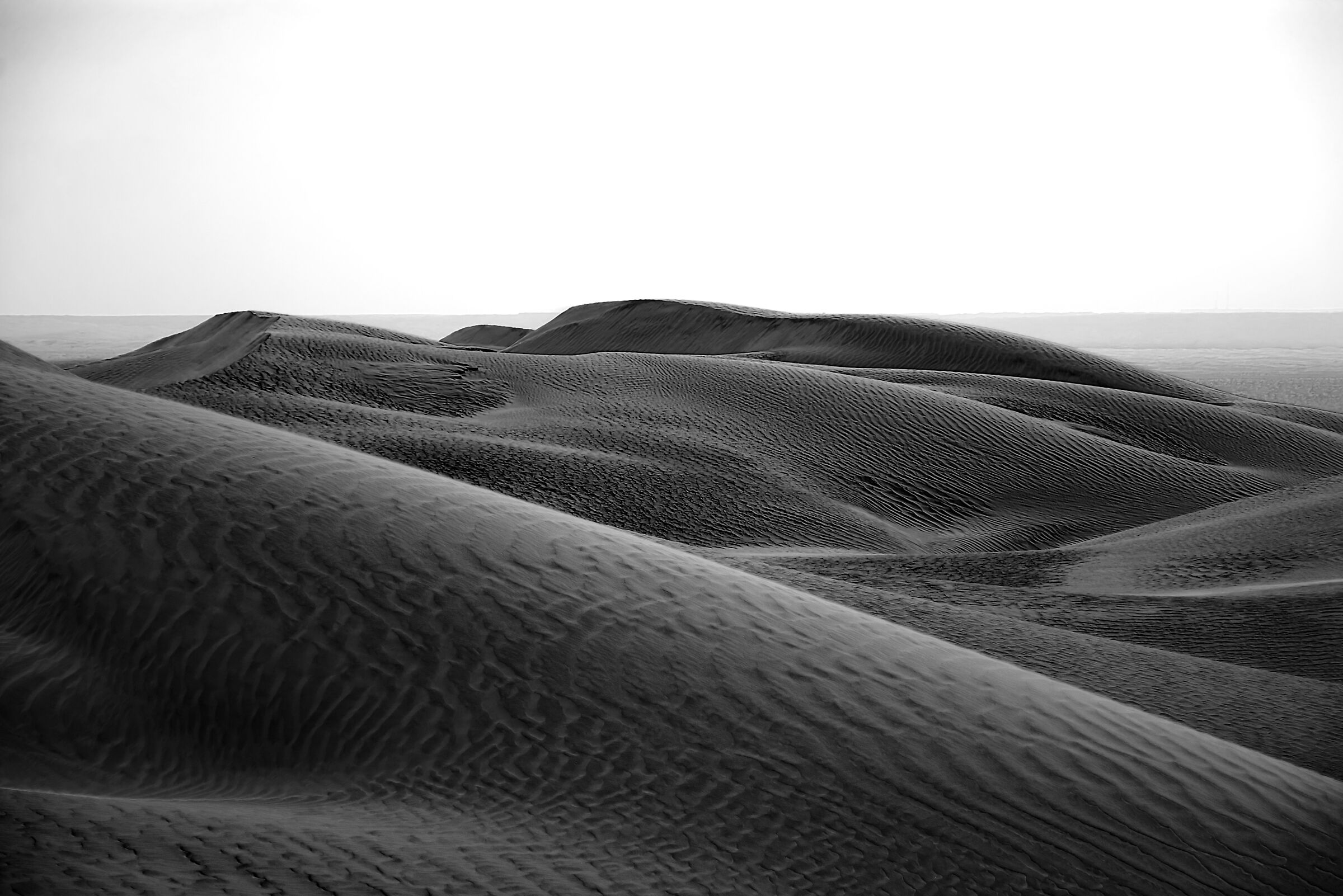 Sugar dunes B&W