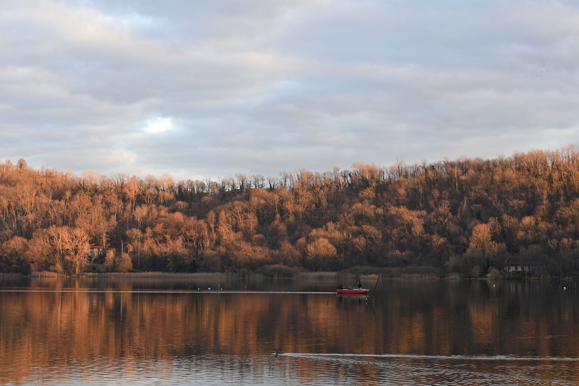 Lago Alserio, ultime luci...