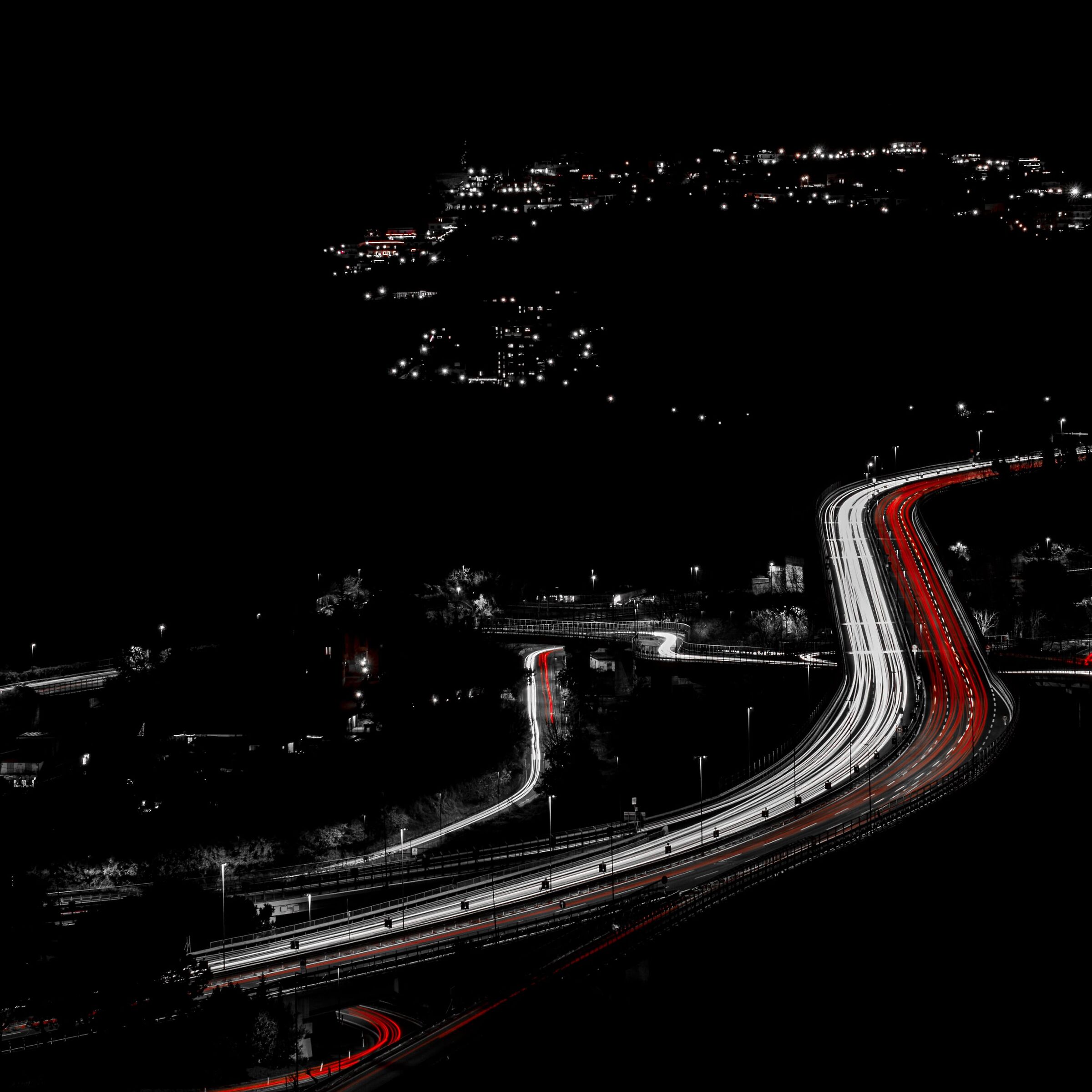 Tangenziale di Napoli by night