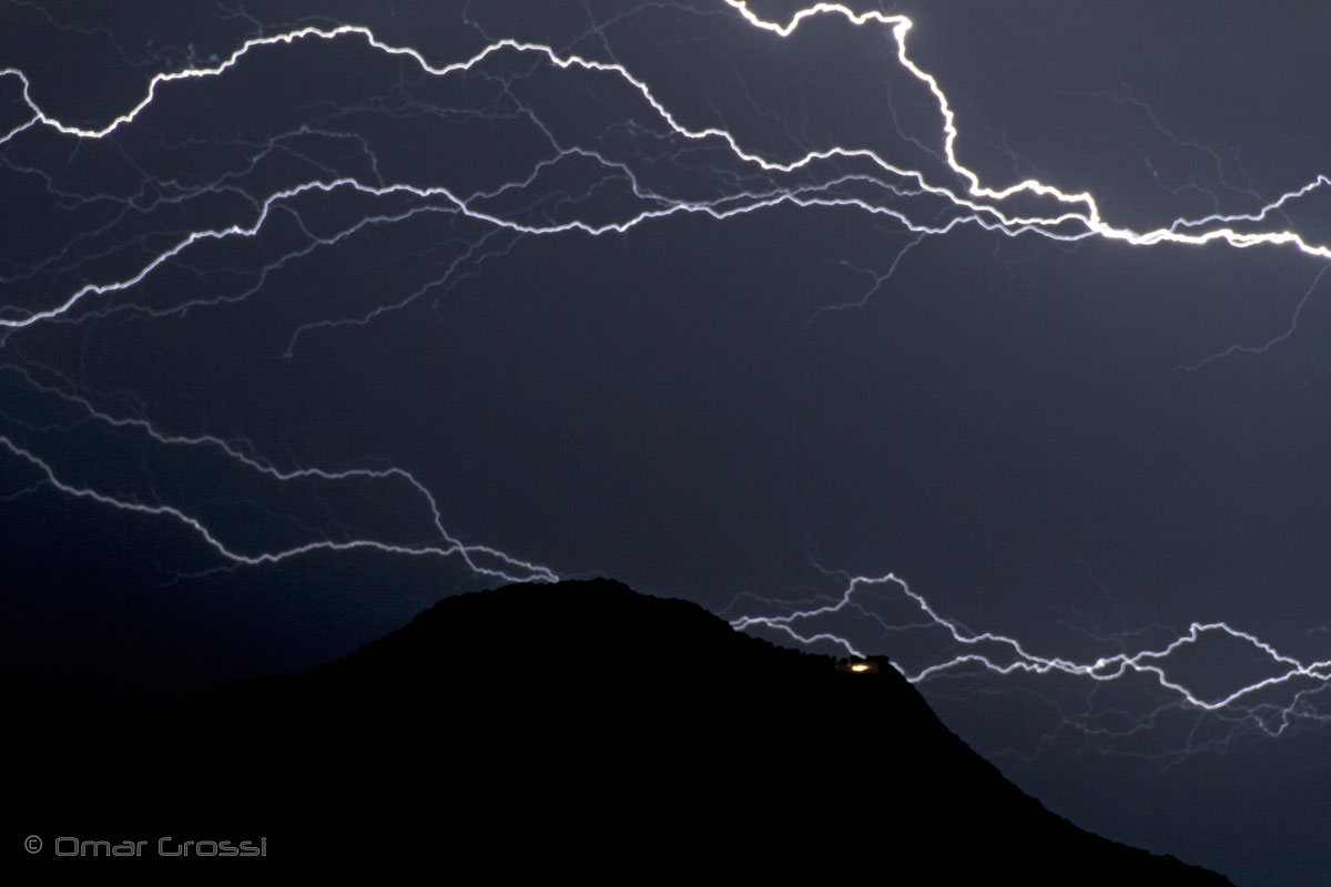 fulmini sul sasso di ferro