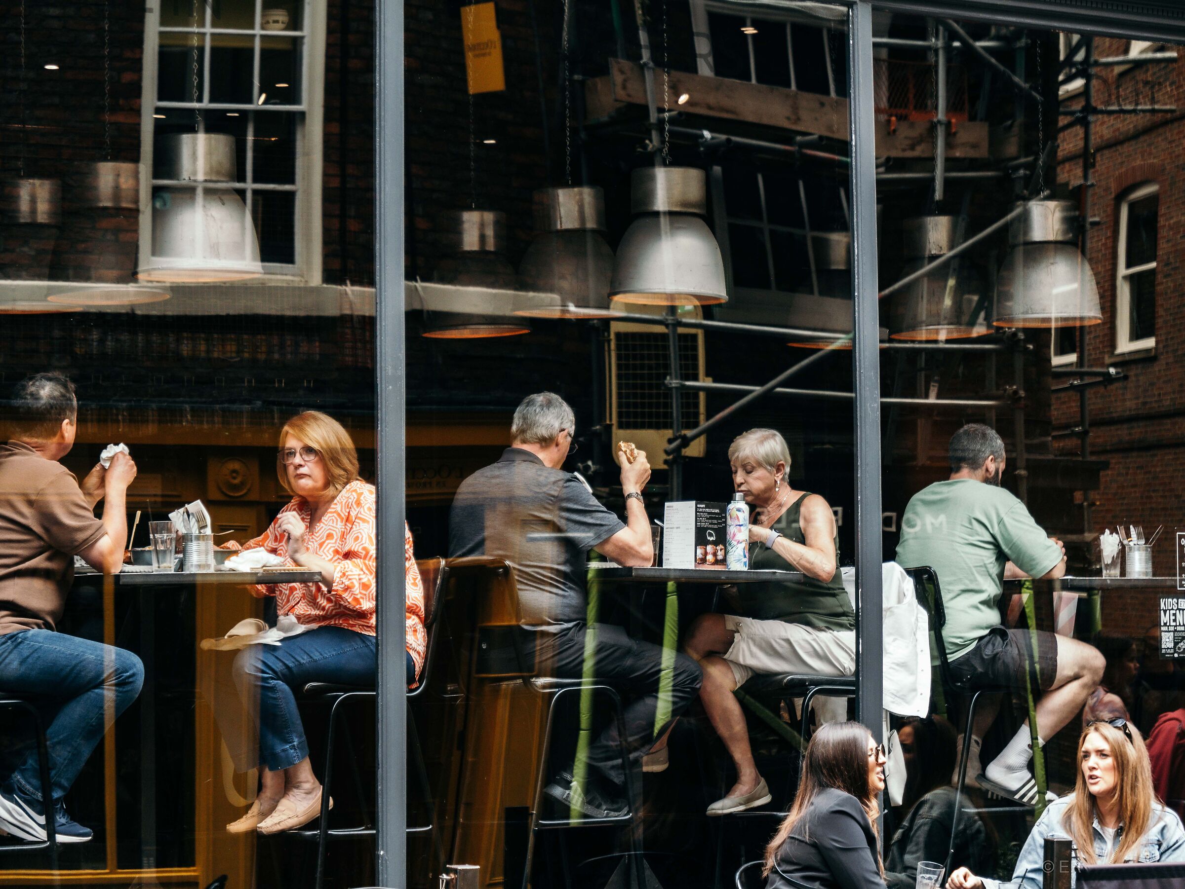 Colazione in vetrina a York  UK