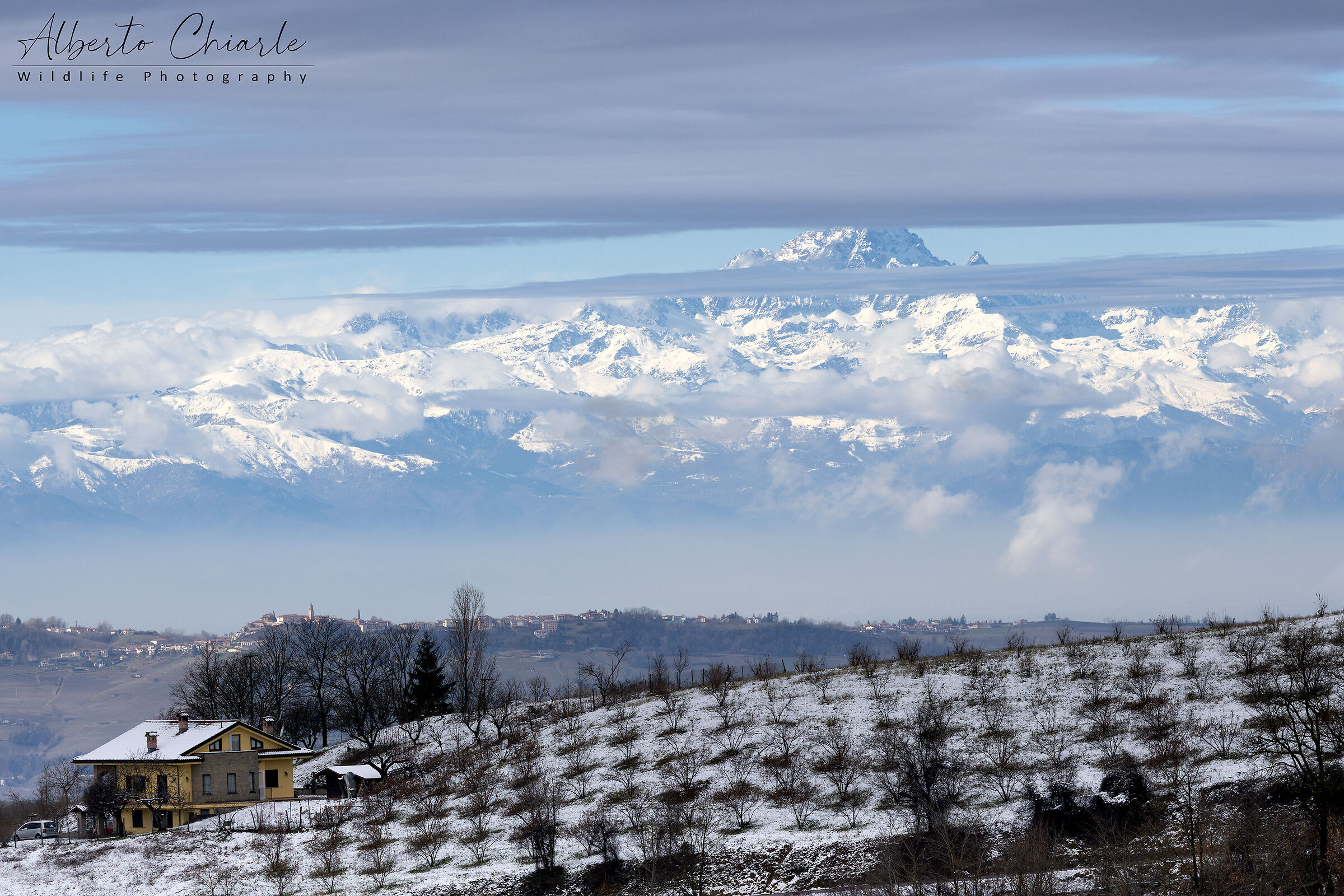 Monviso dalle langhe