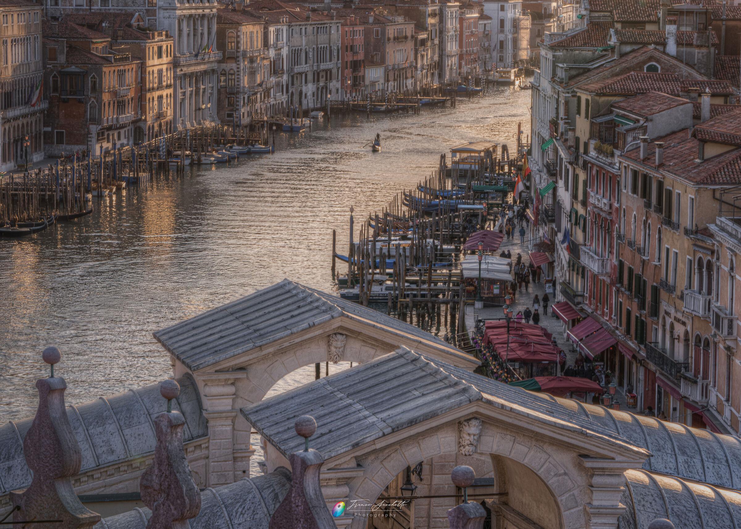 GRAND CANAL FROM THE FONDACO DEI TEDESCHI