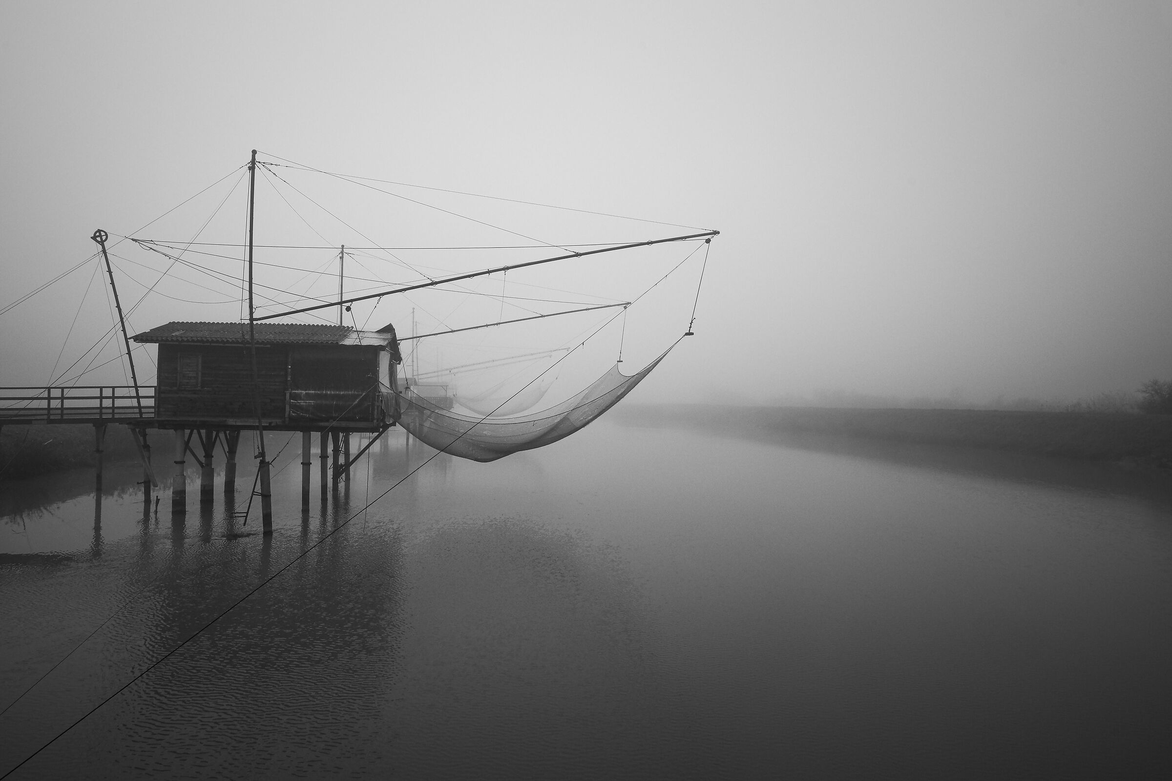 e padlòn in te nibiòn