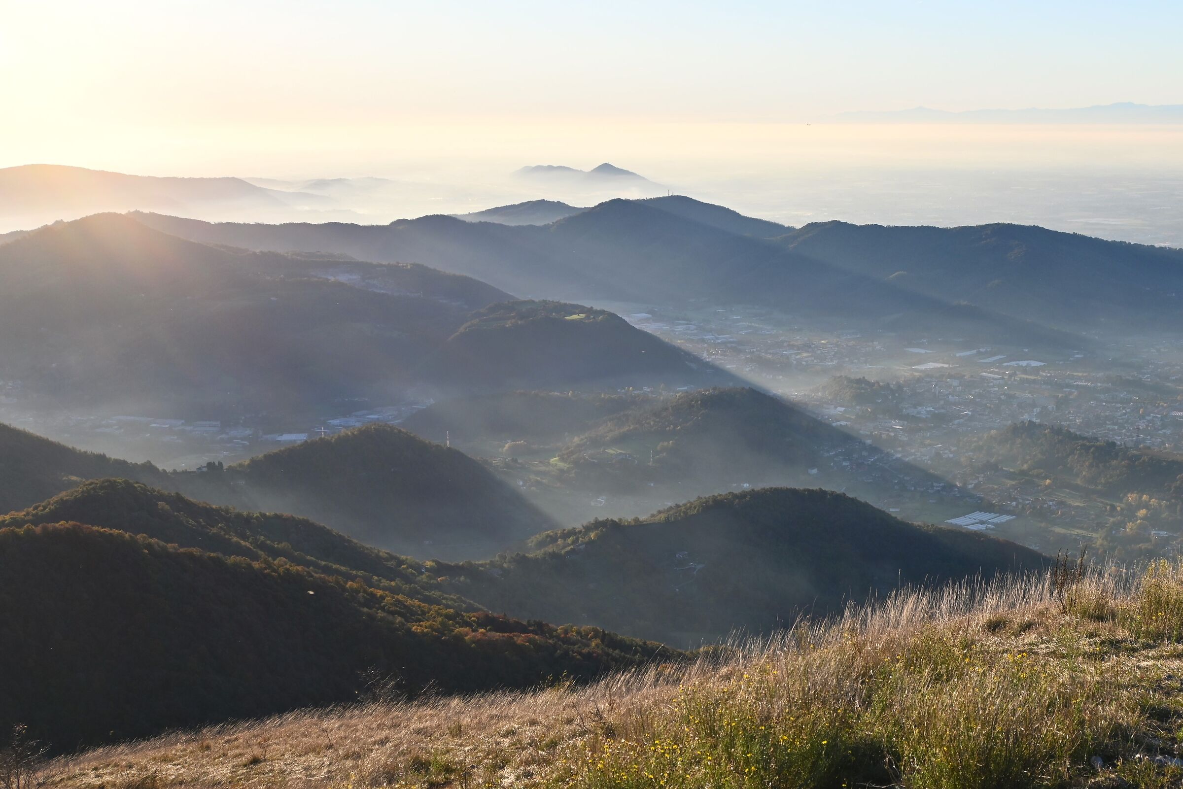 From the plains to the Apennines
