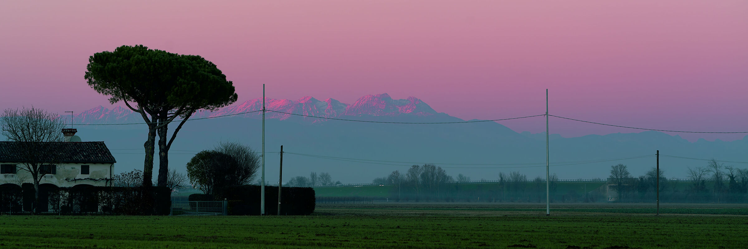 Cimon del cavallo, vista da Callalta