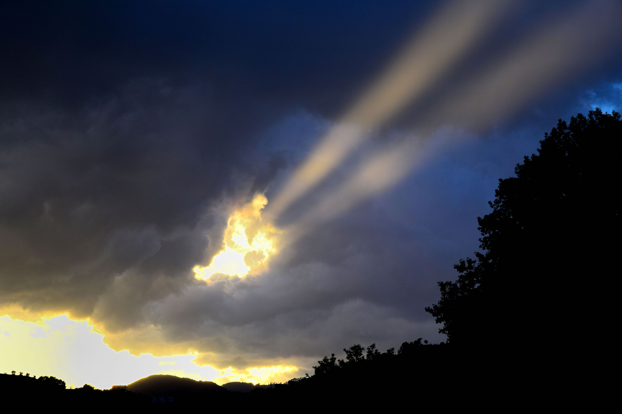 Tramonti in lockdown dal giardino di casa (3)