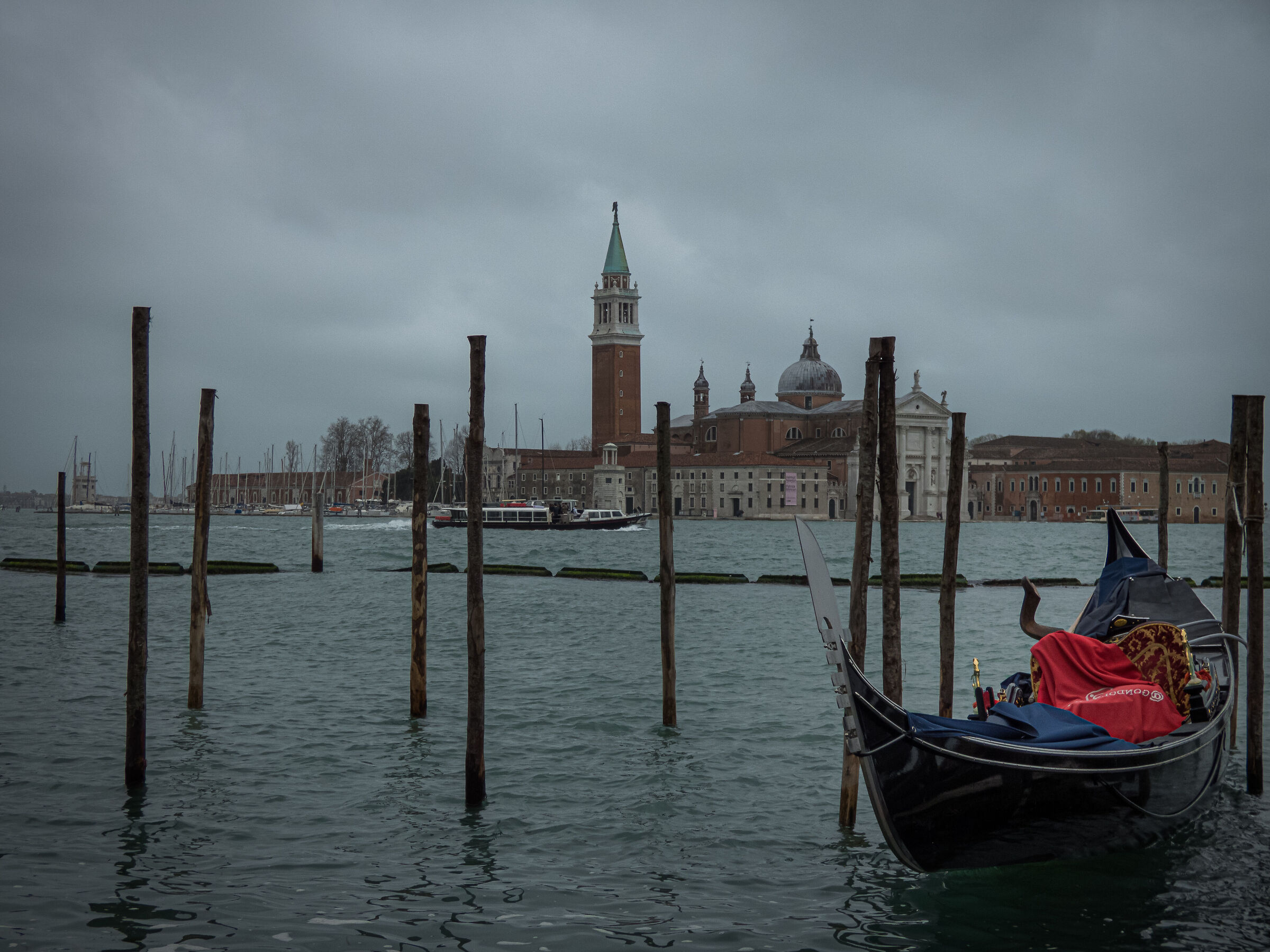 Gondola over Venice