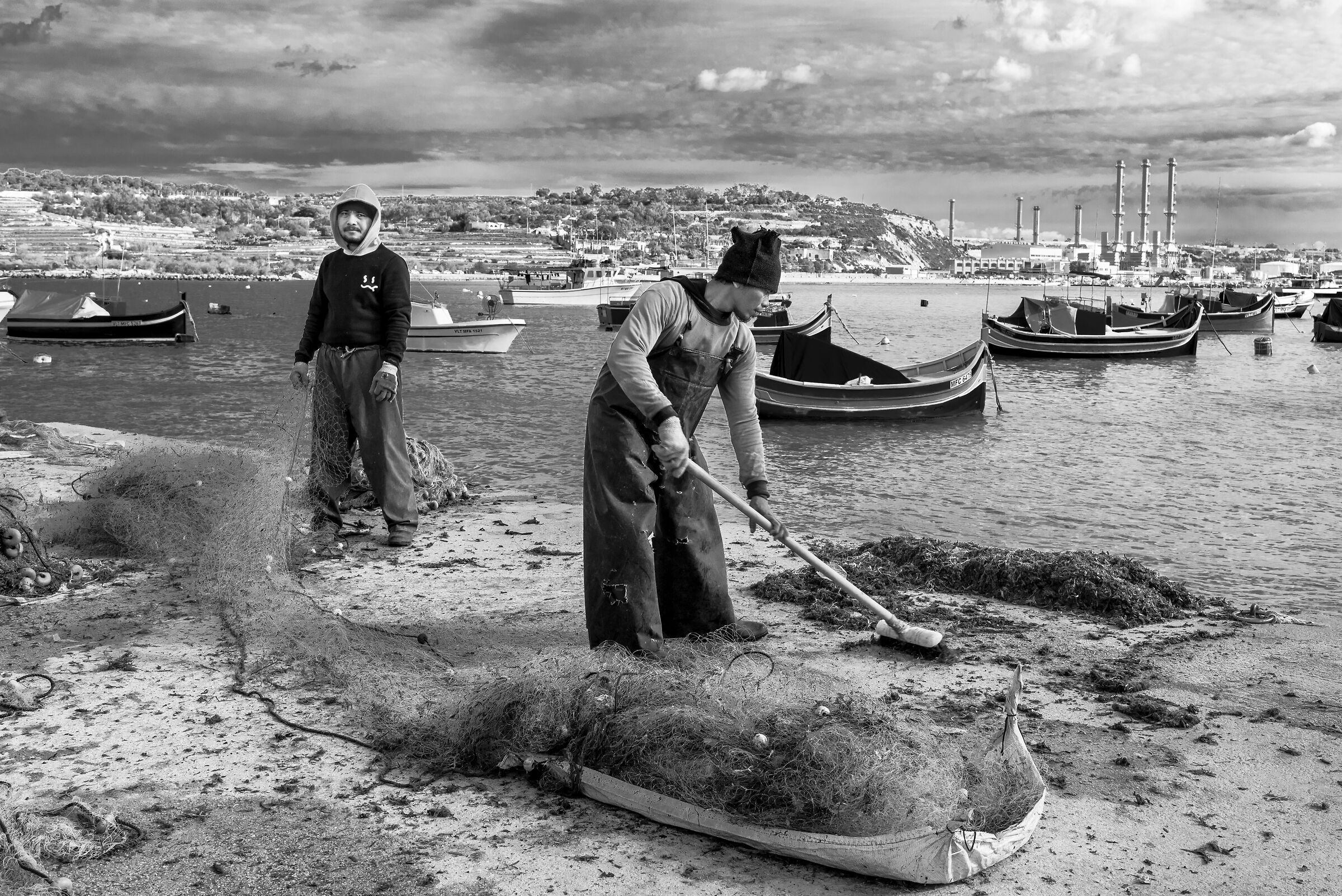 Pescatori a Marsaxlokk