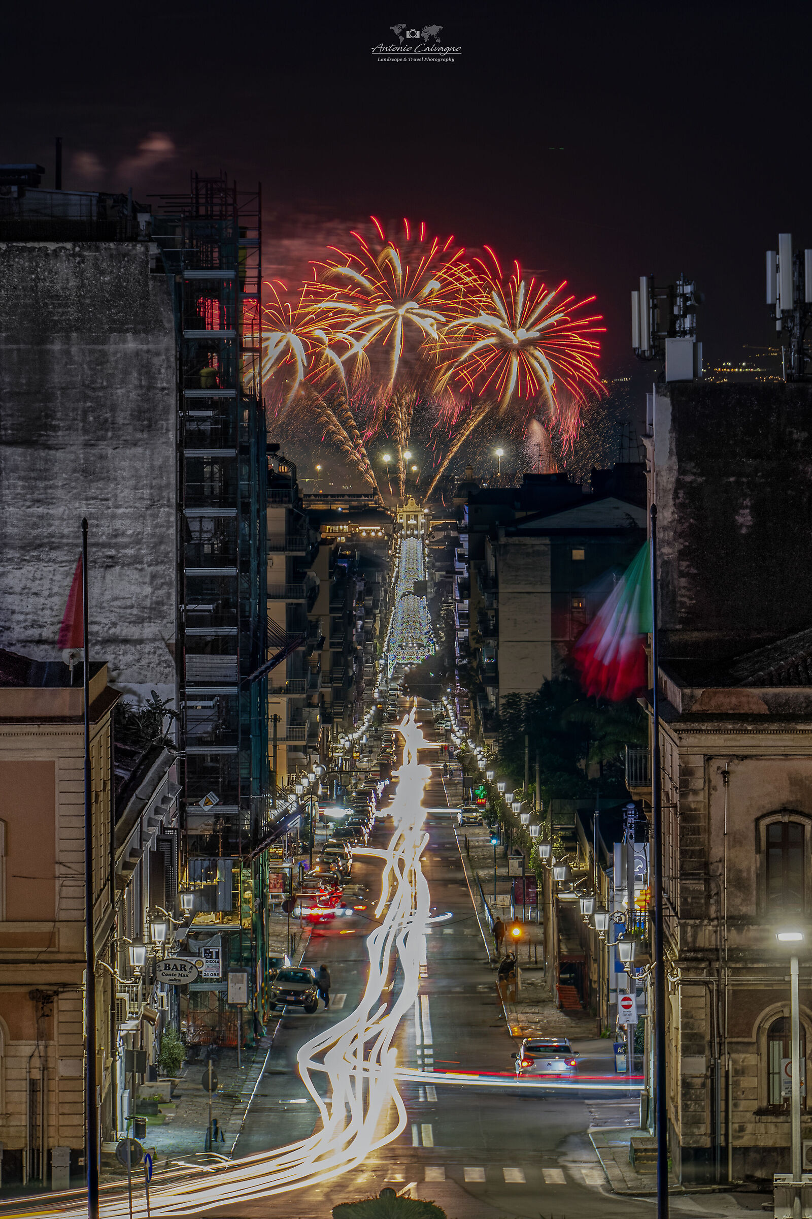 Fuochi della sera del 3 febbraio