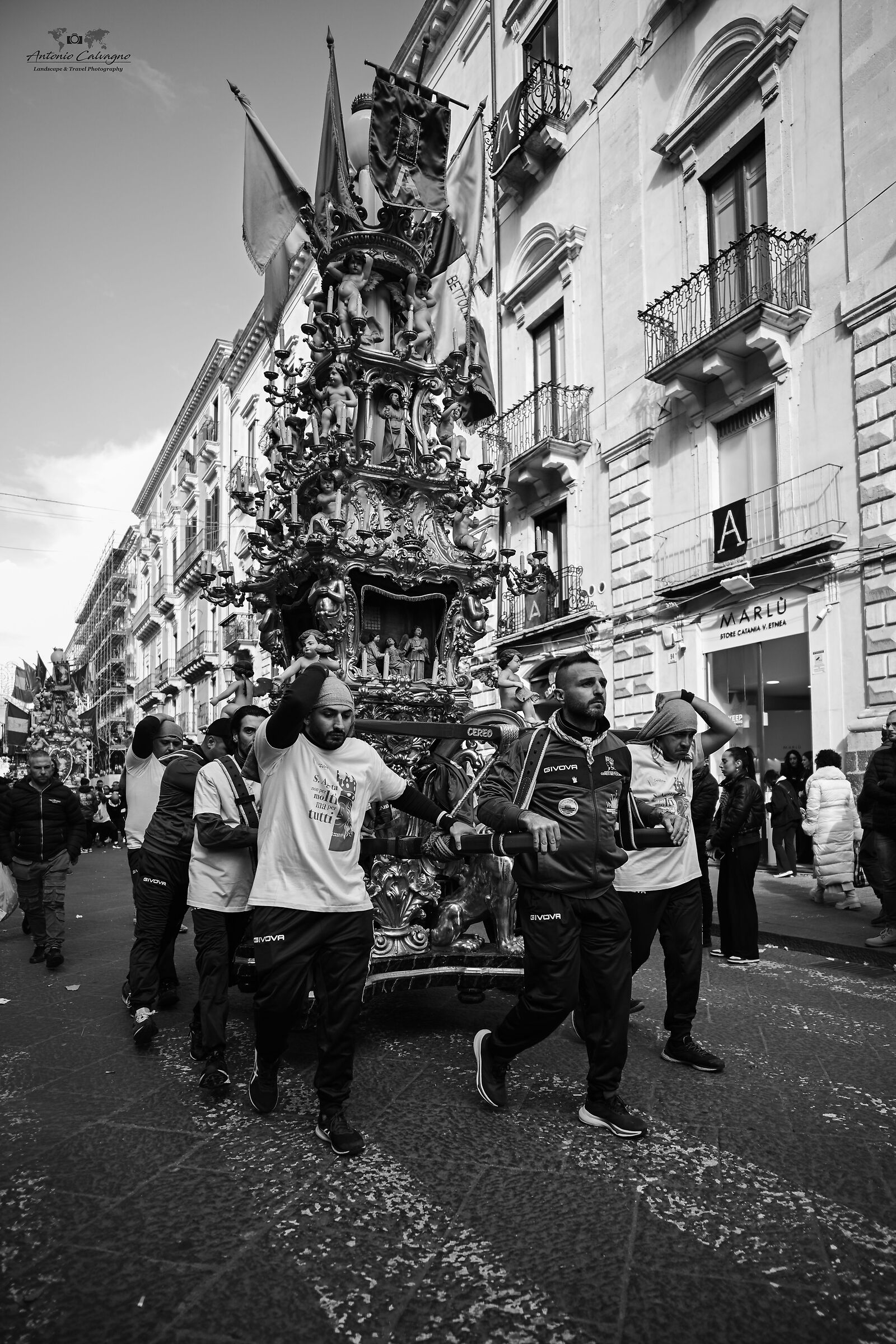 Una delle Candelore di Sant'Agata