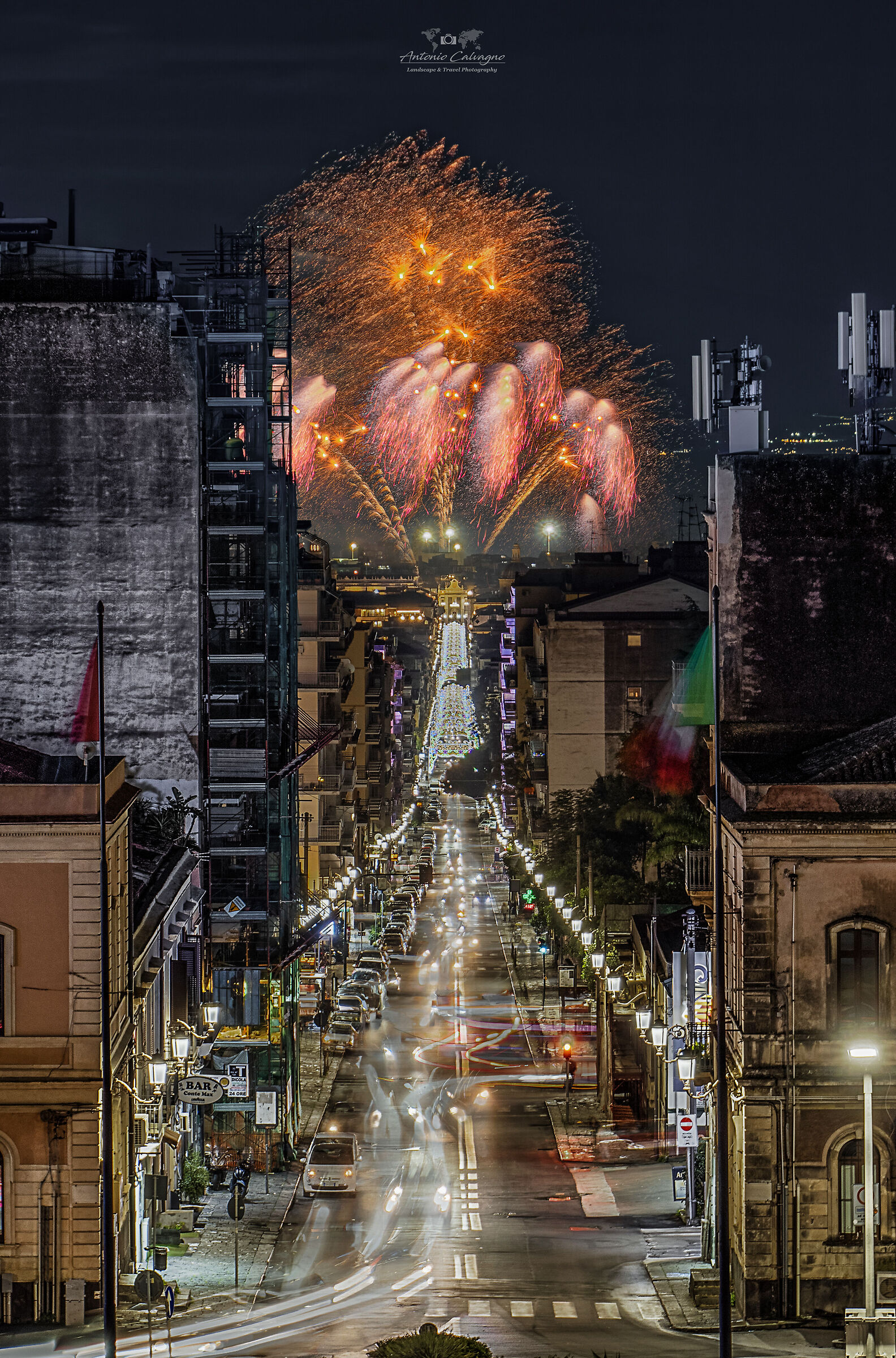 I fuochi del 3 febbraio per Sant'Agata