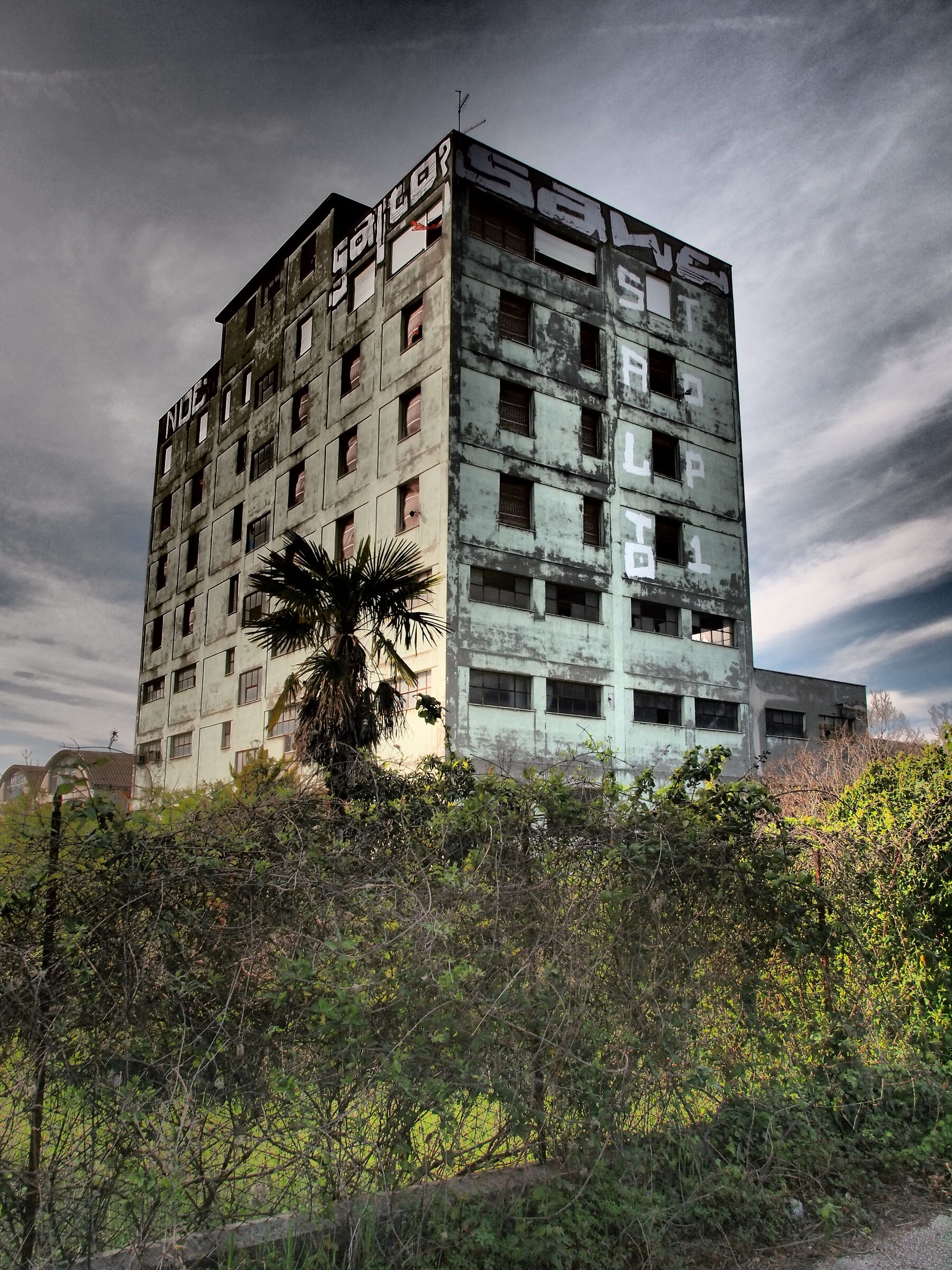 The old abandoned tannery