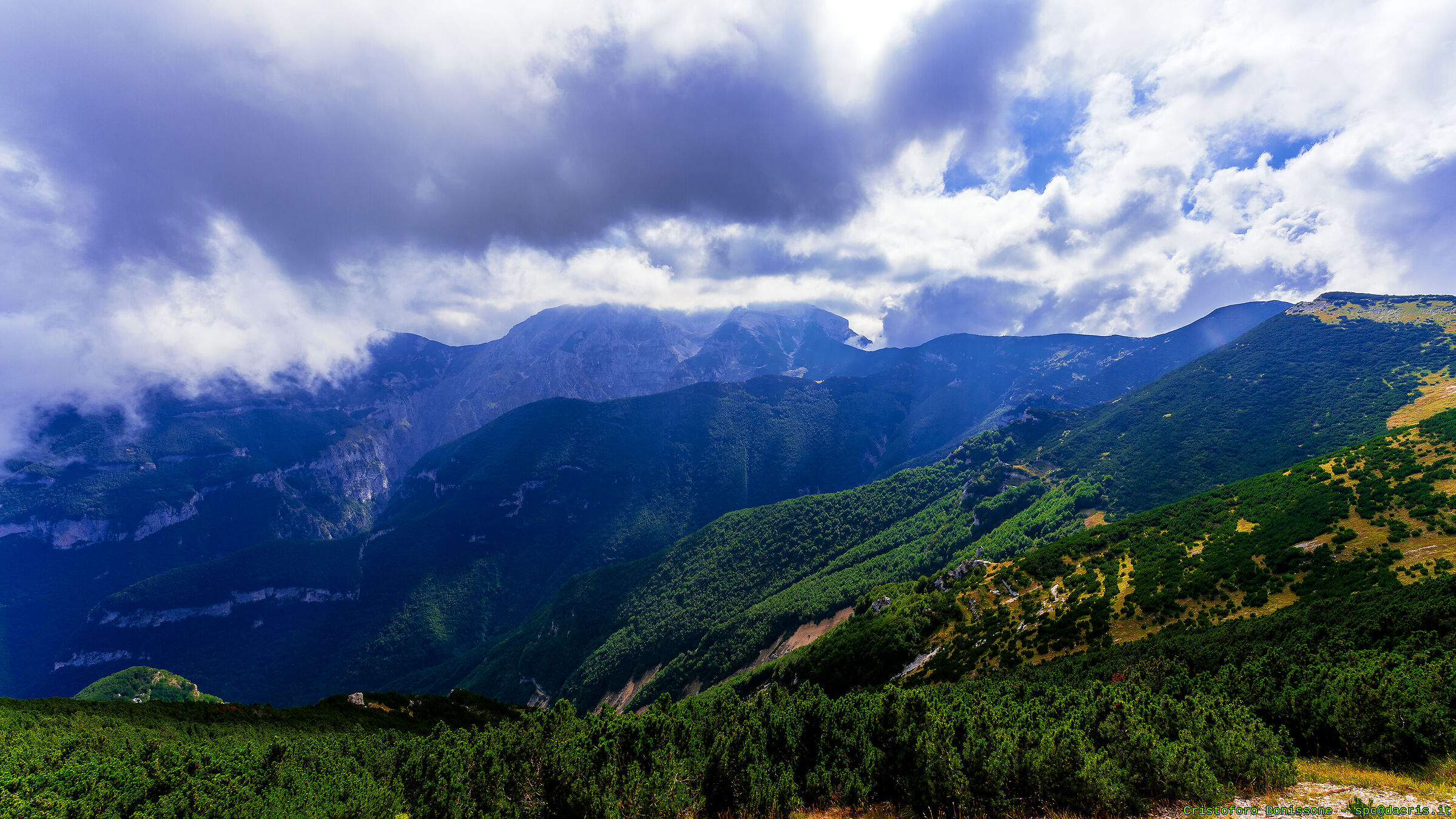 In vetta Passo Lanciano