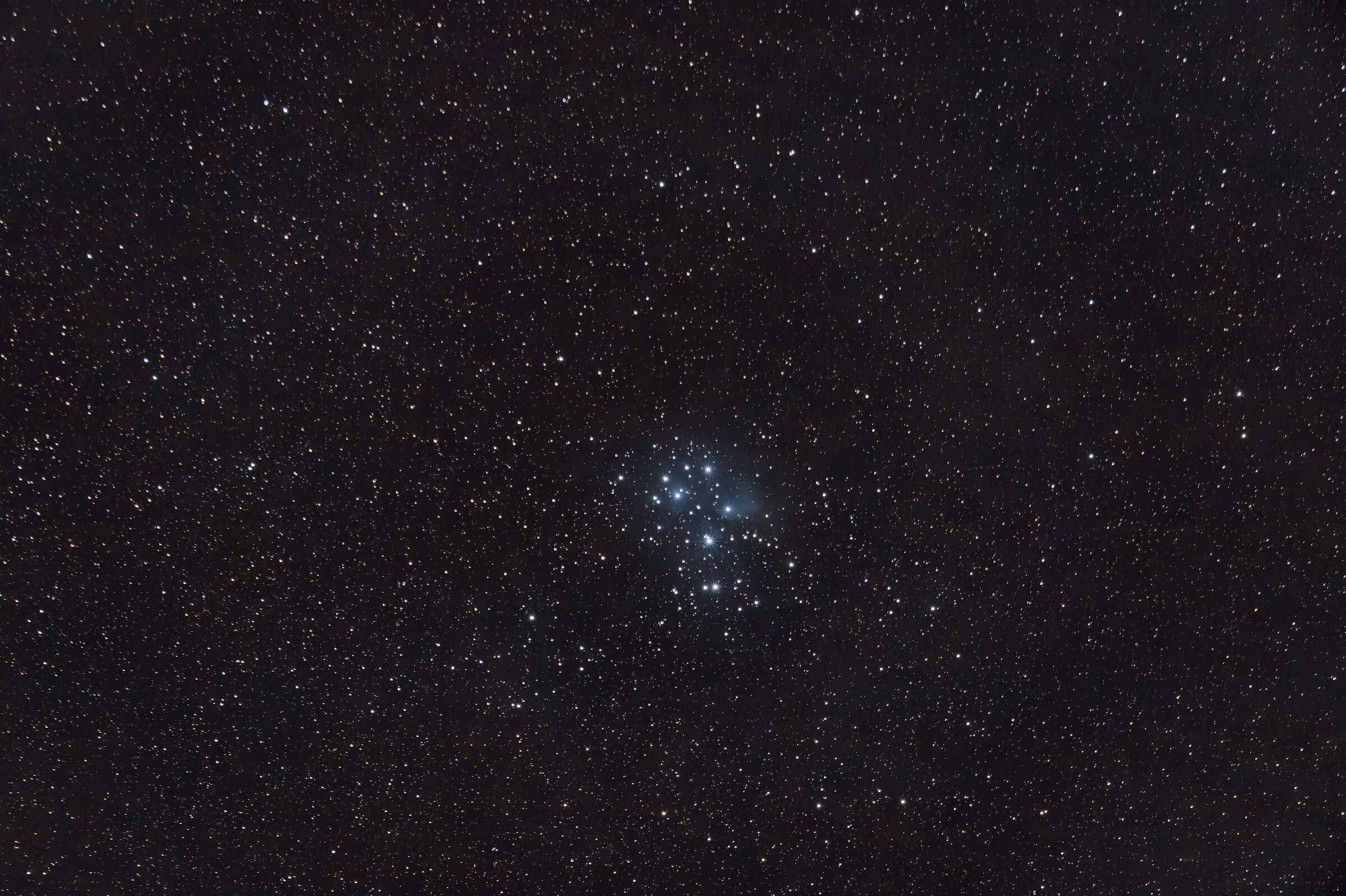 Pleiades - my first deep sky photo!