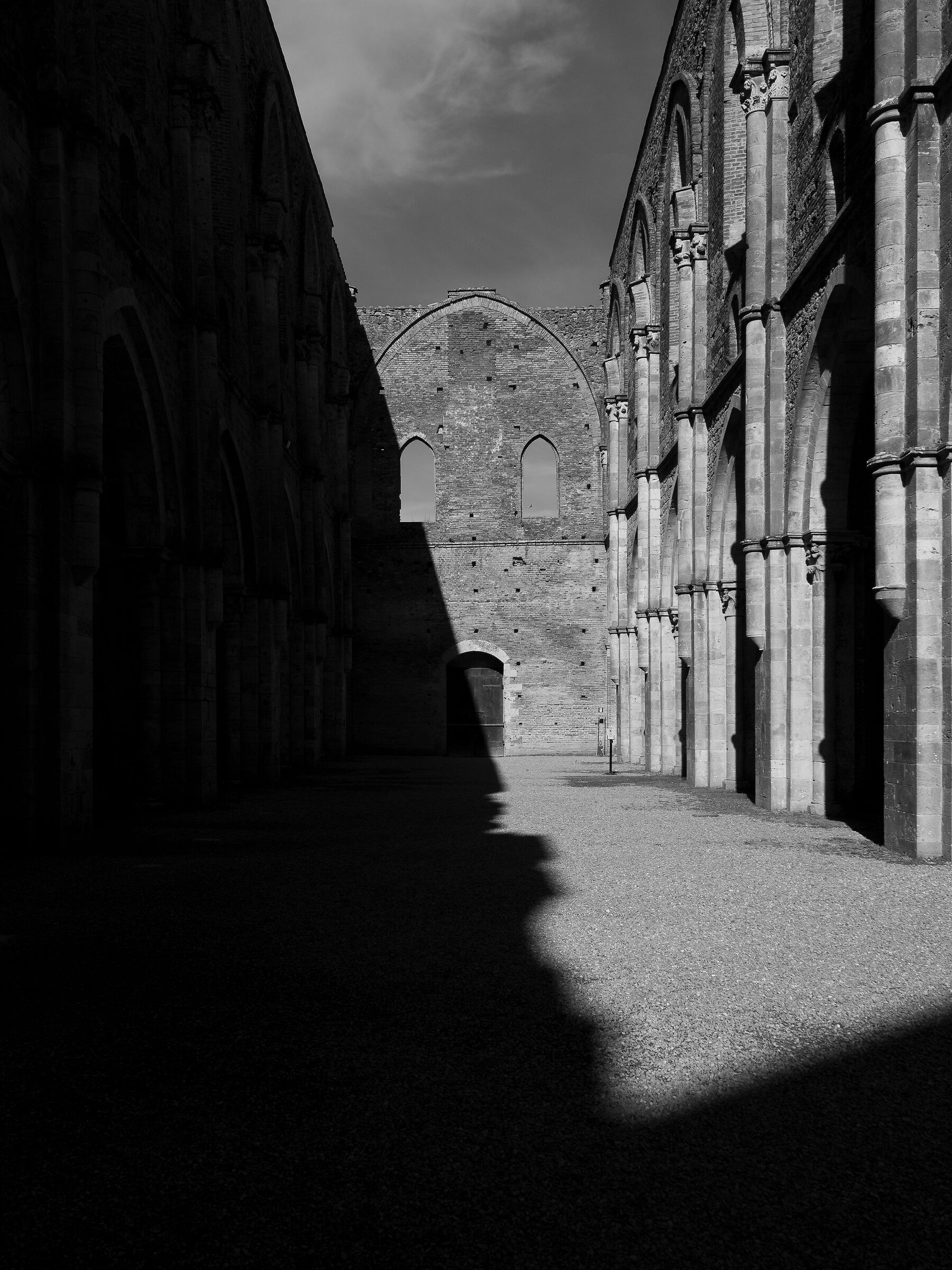 Lights and shadows in San Galgano
