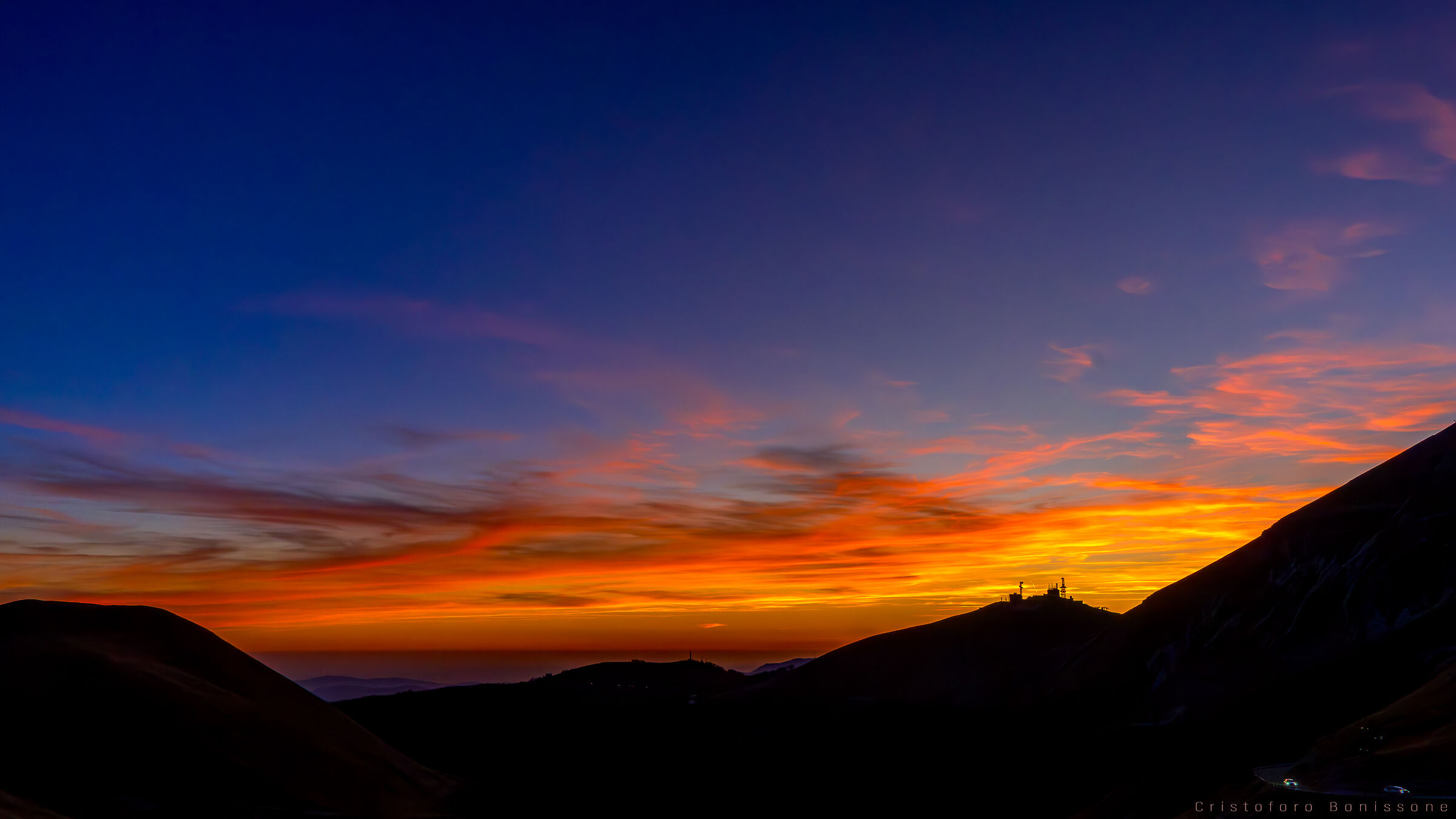 Tramonto Dalla Cima Del Terminillo 1