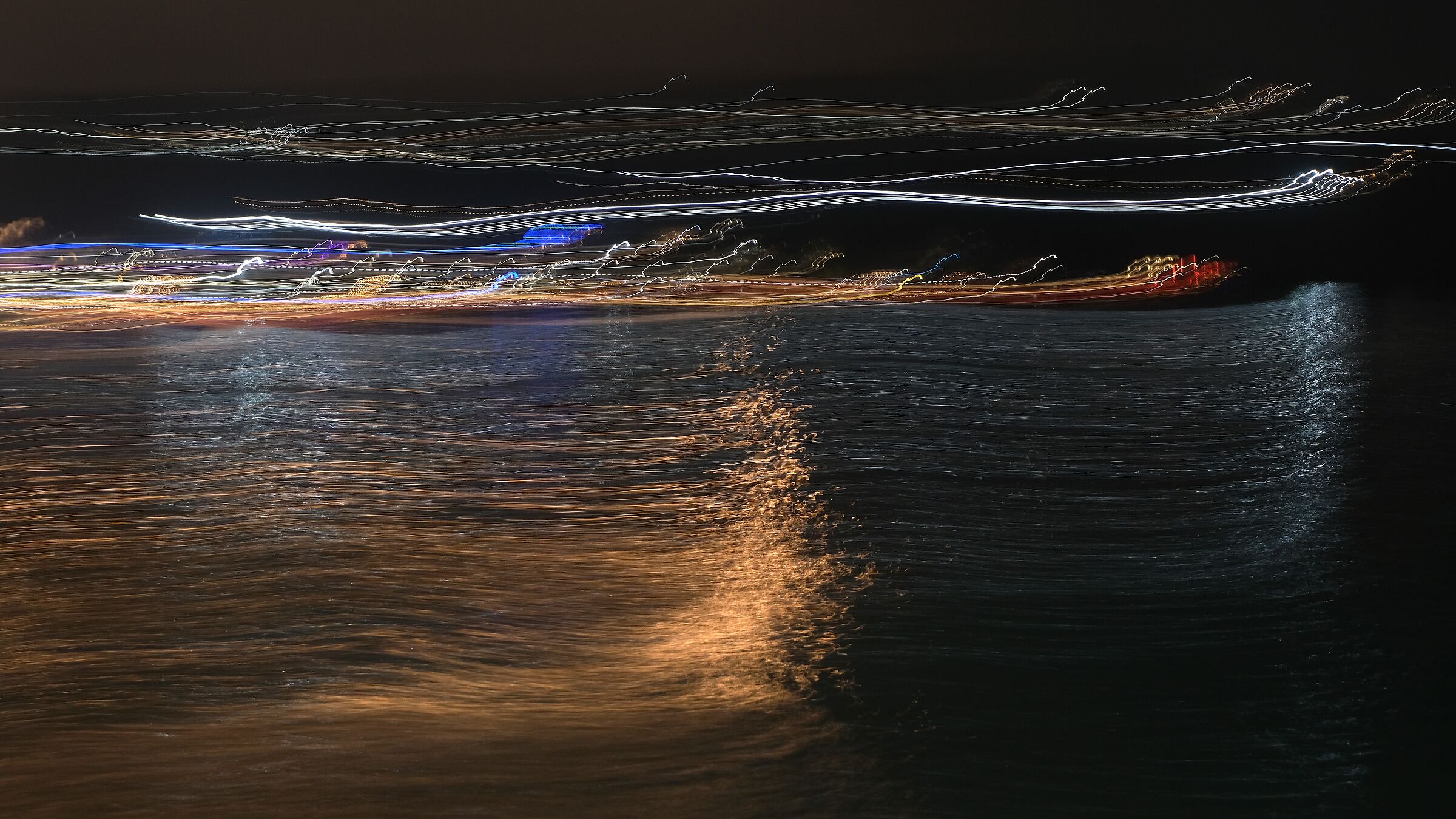 the waves of the sea