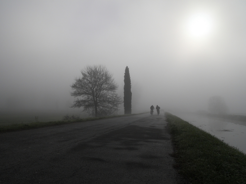 traveling by bike .......