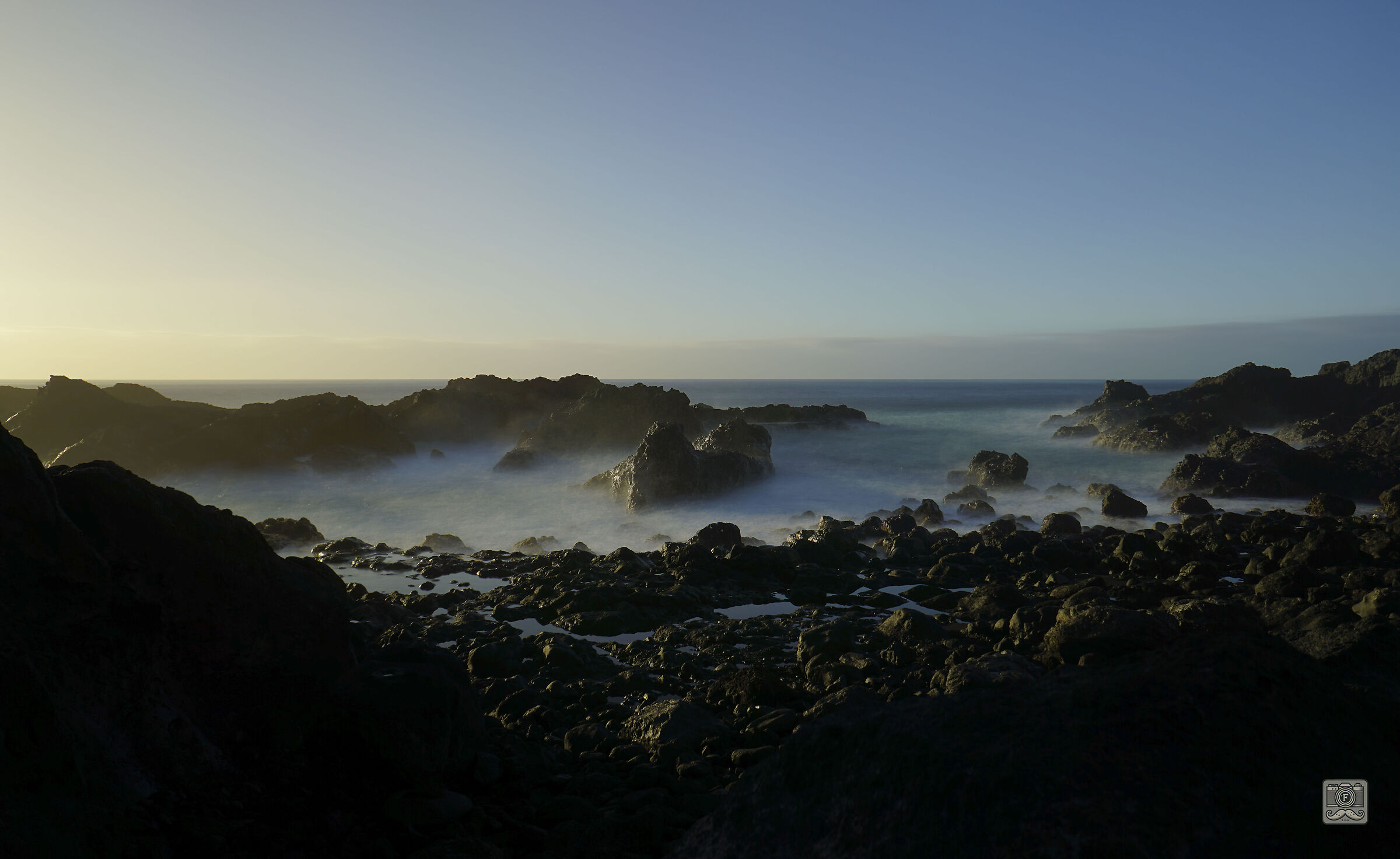 Rock and sea in Tenerife