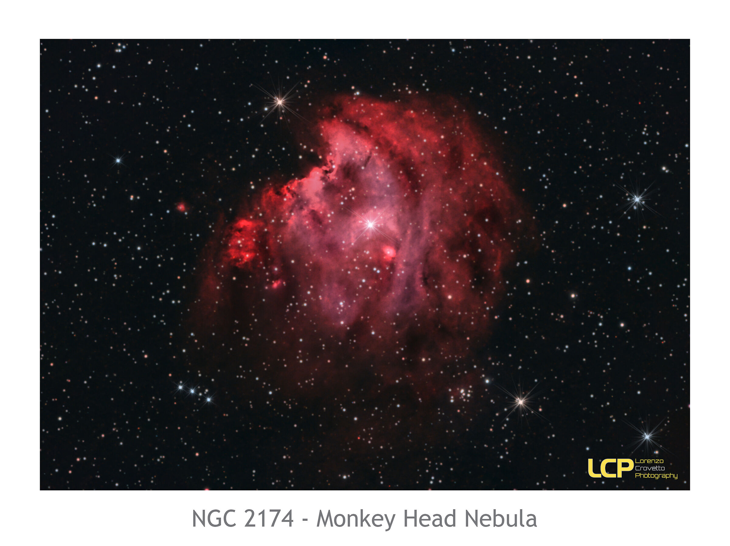 ZWO Seestar S50 on NGC 2174 Monkey Head Nebula