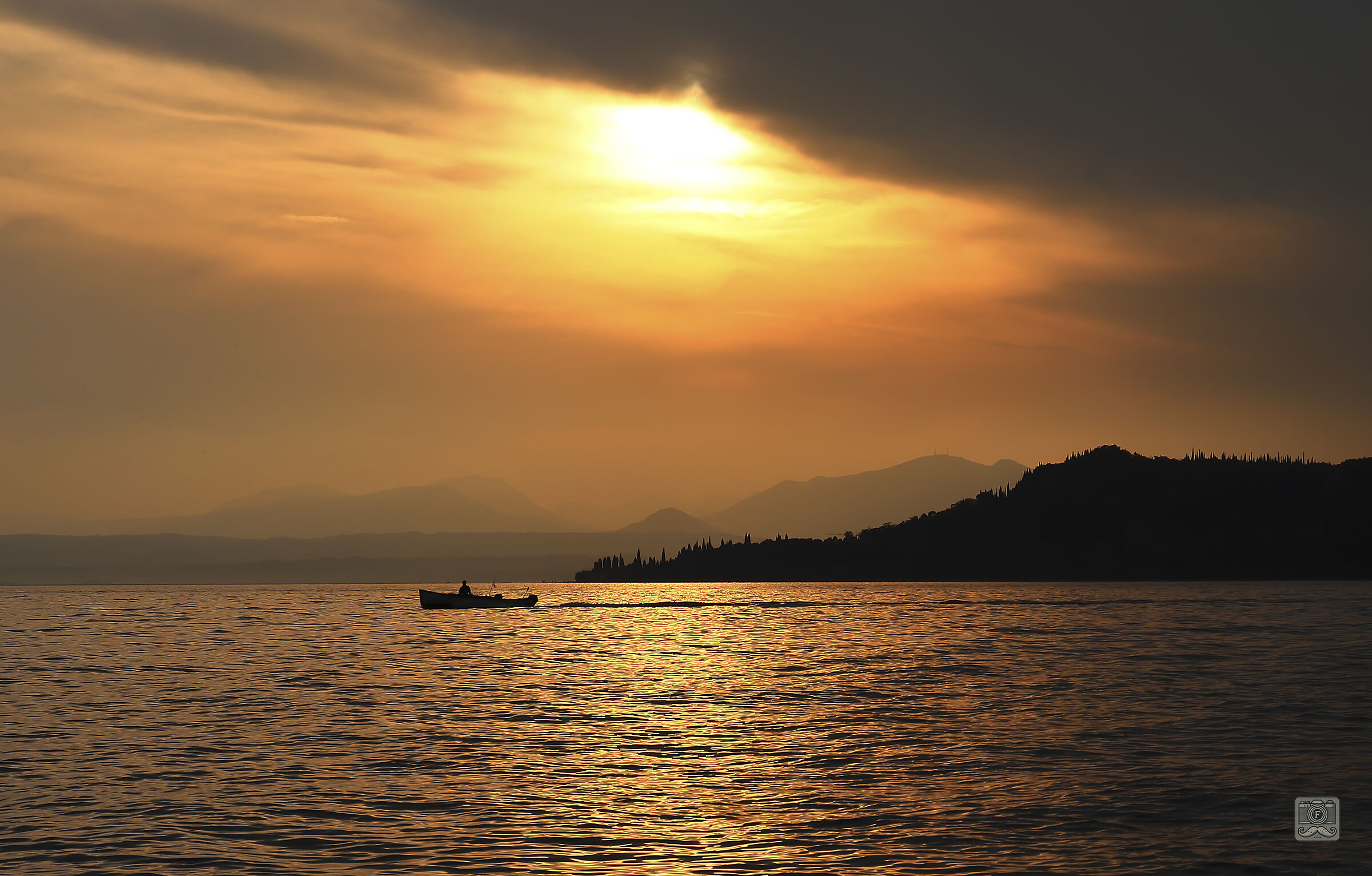 Return at sunset