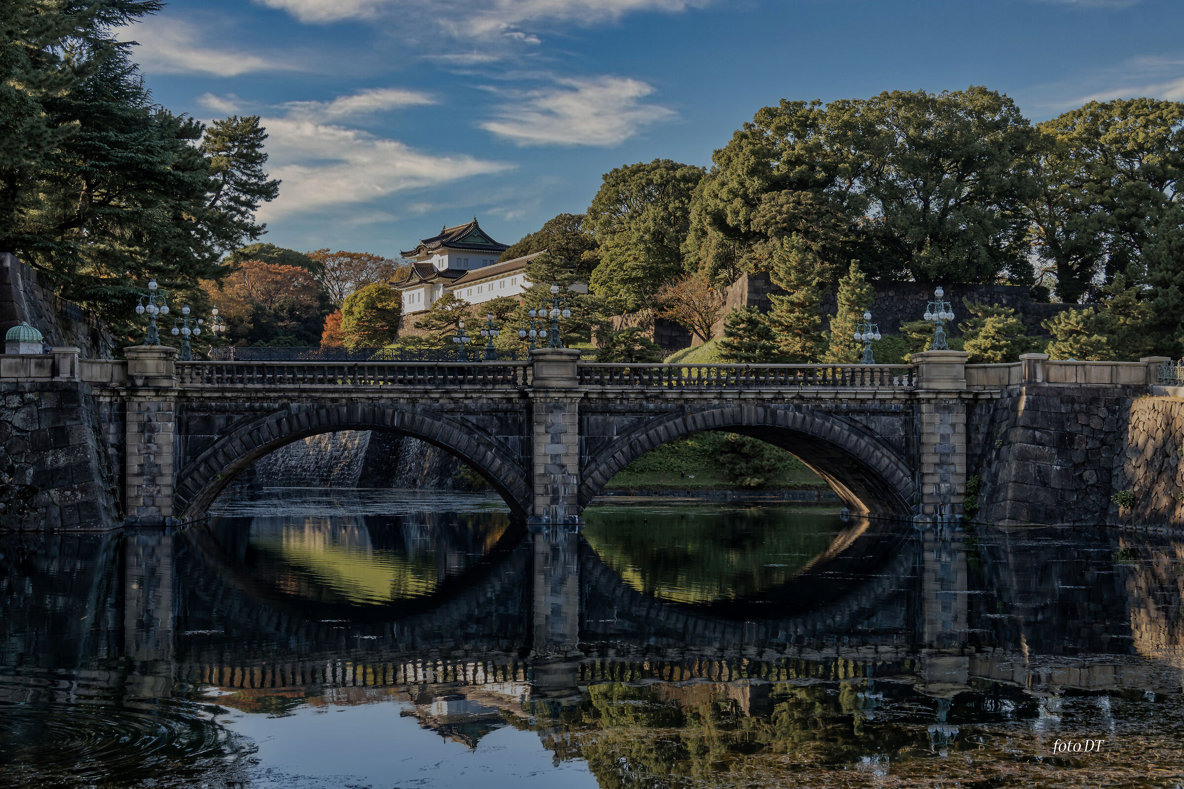 Tokyo - Chyoda ku - Niju-Bashi e Palazzo Imperiale