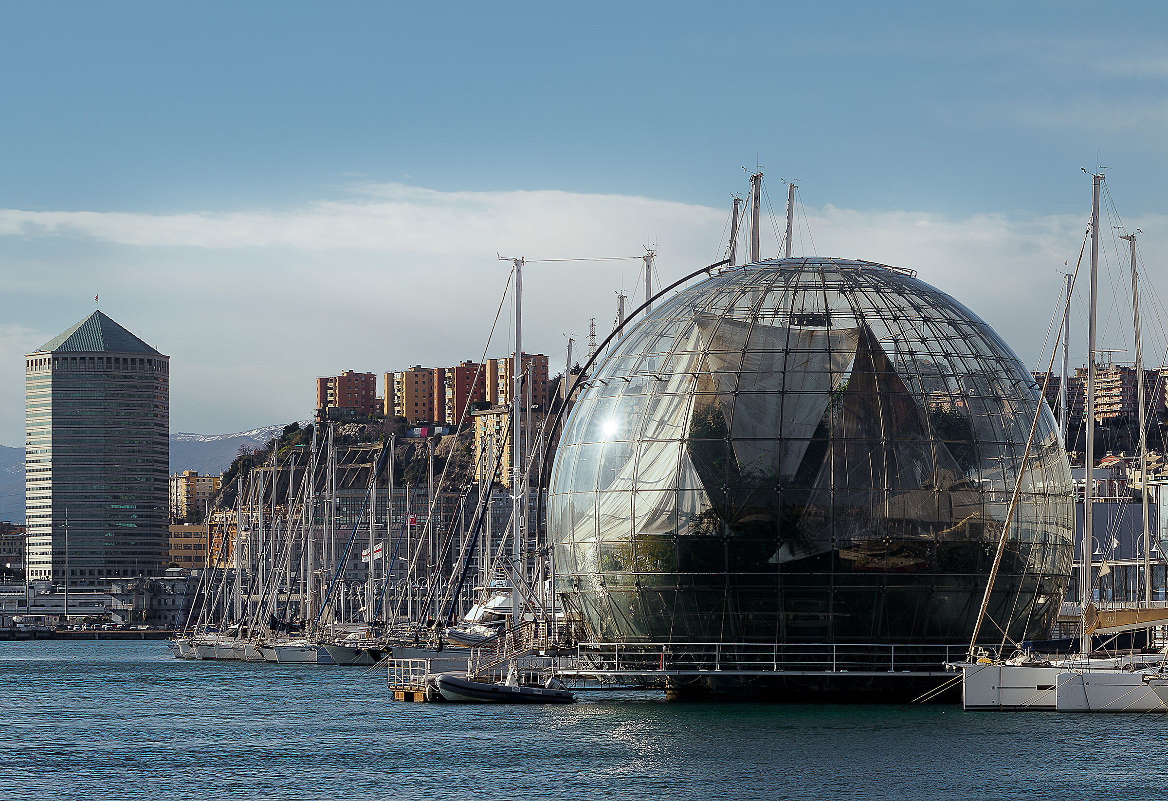 Genoa - The sphere and the pencil