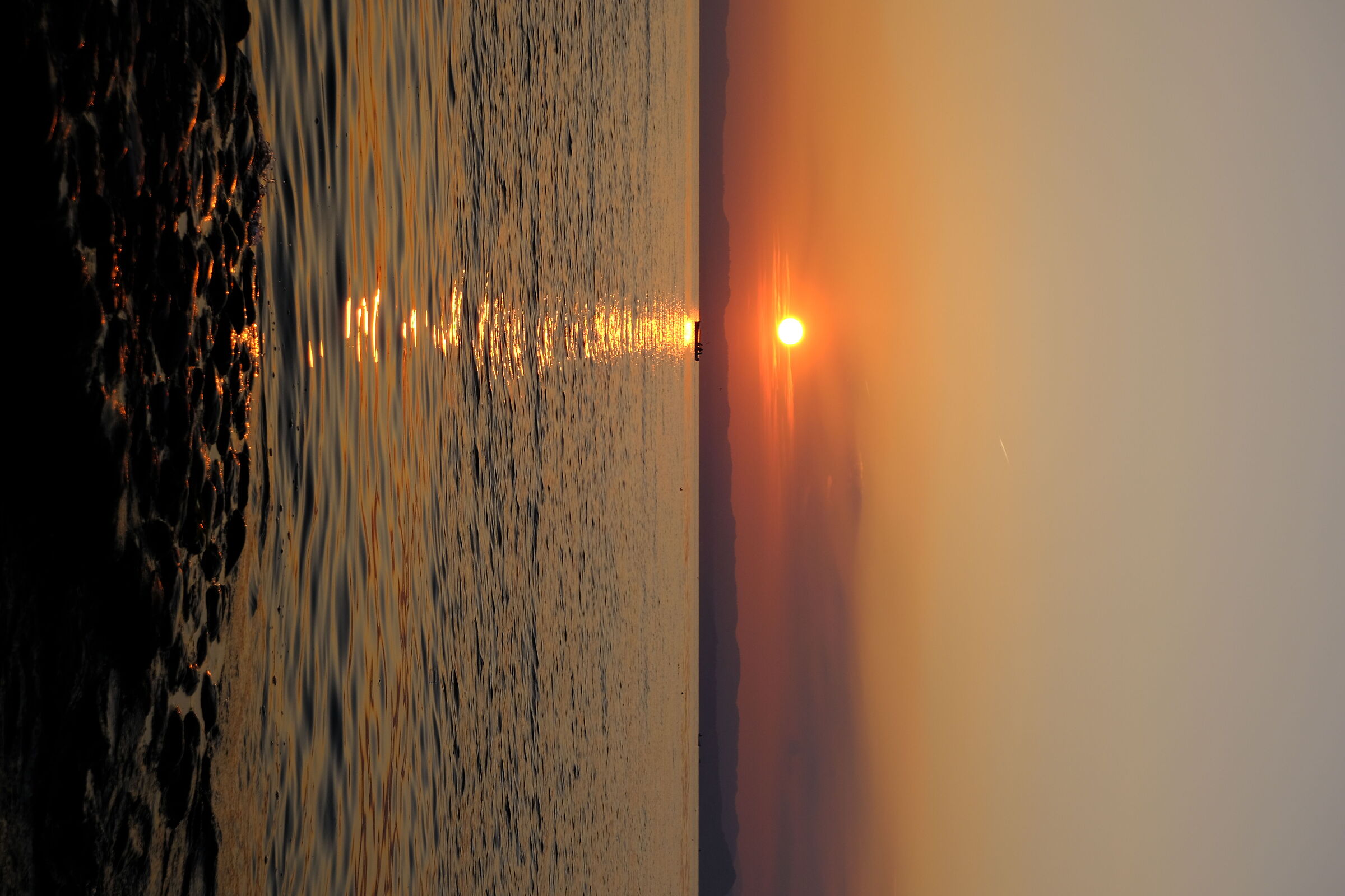 Garda at sunset.