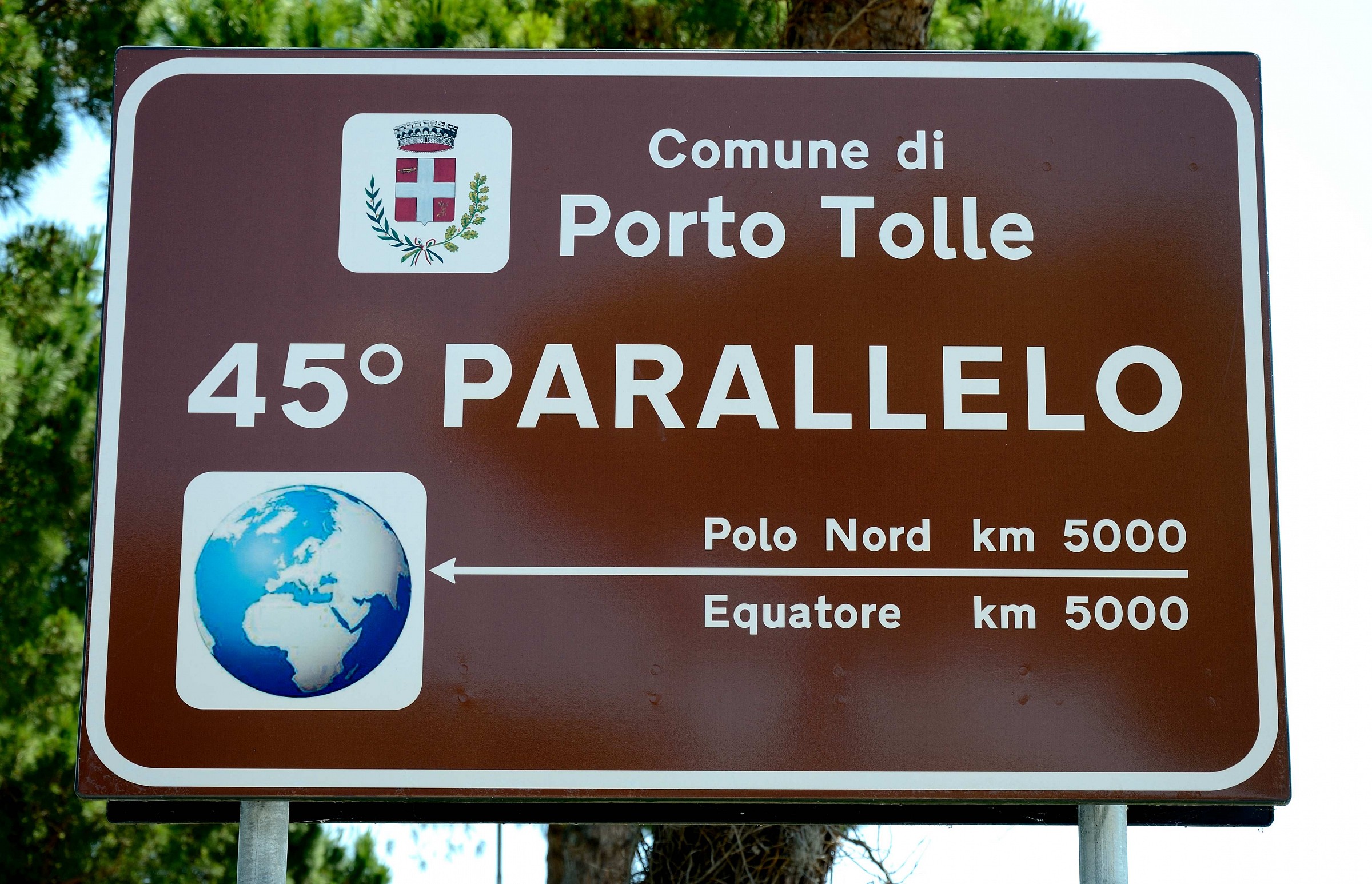 Parco del Delta del Po - 45 ° N latitude