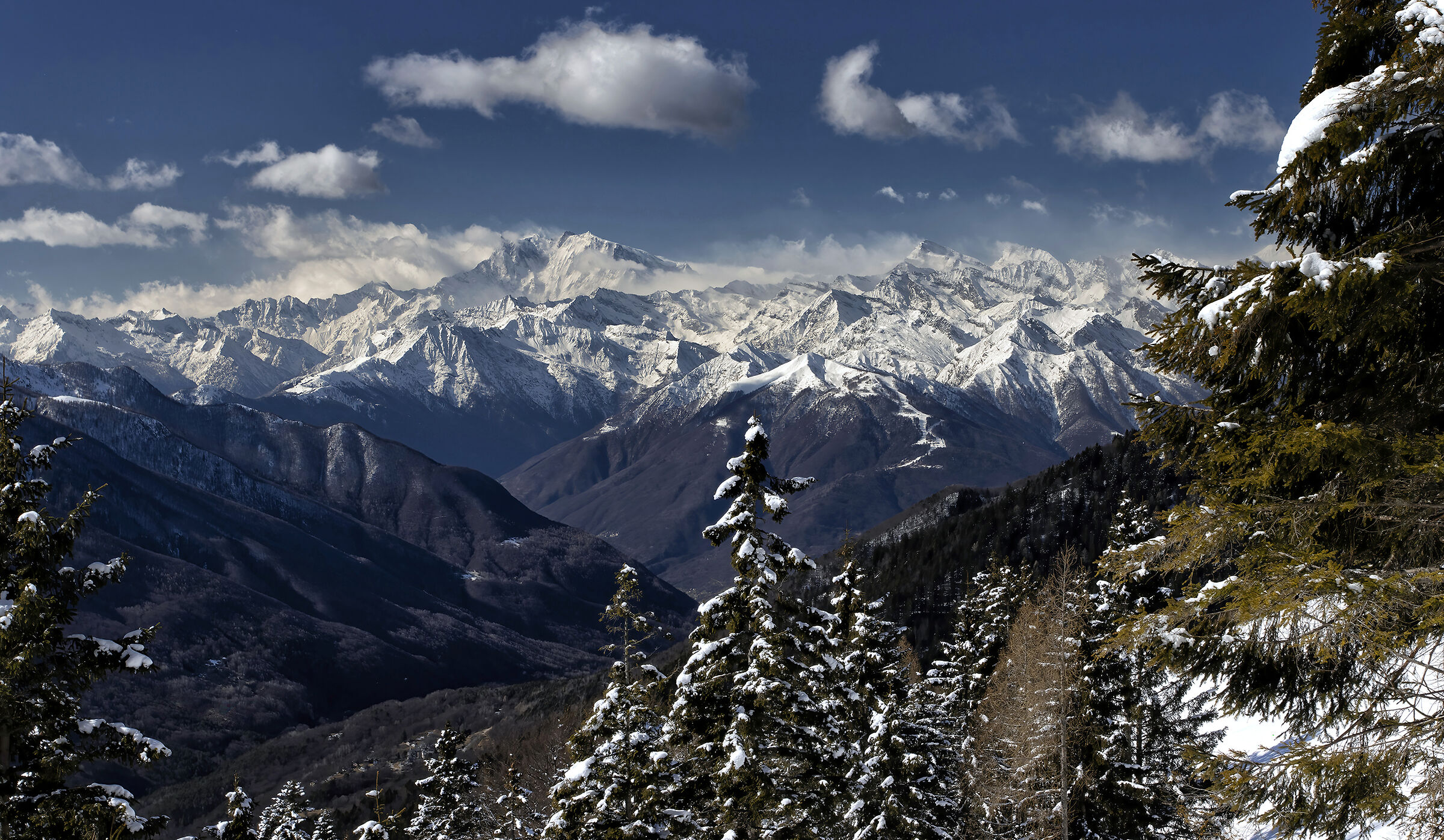 Looking to the West