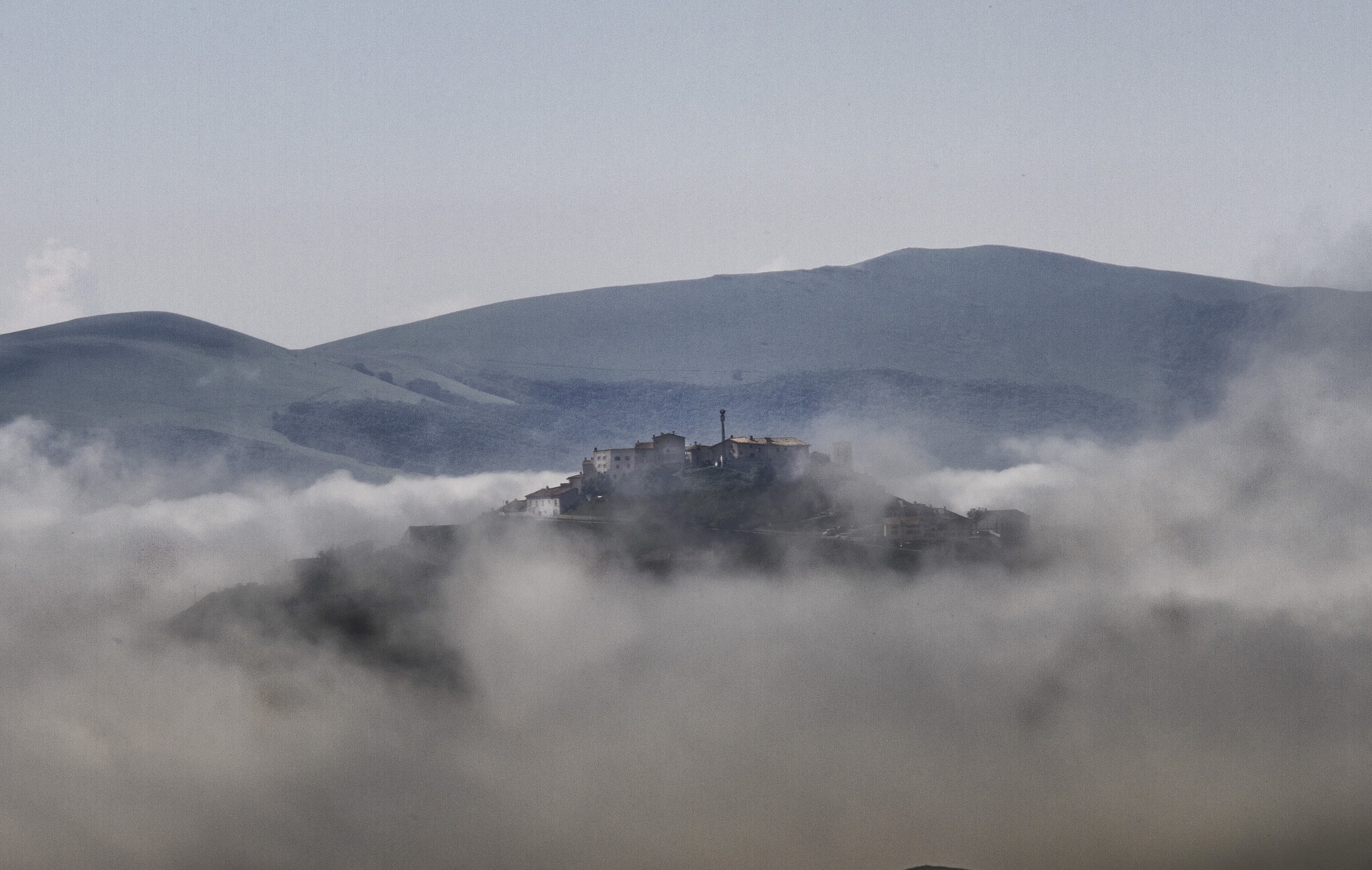 Castelluccio in giorno della partenza