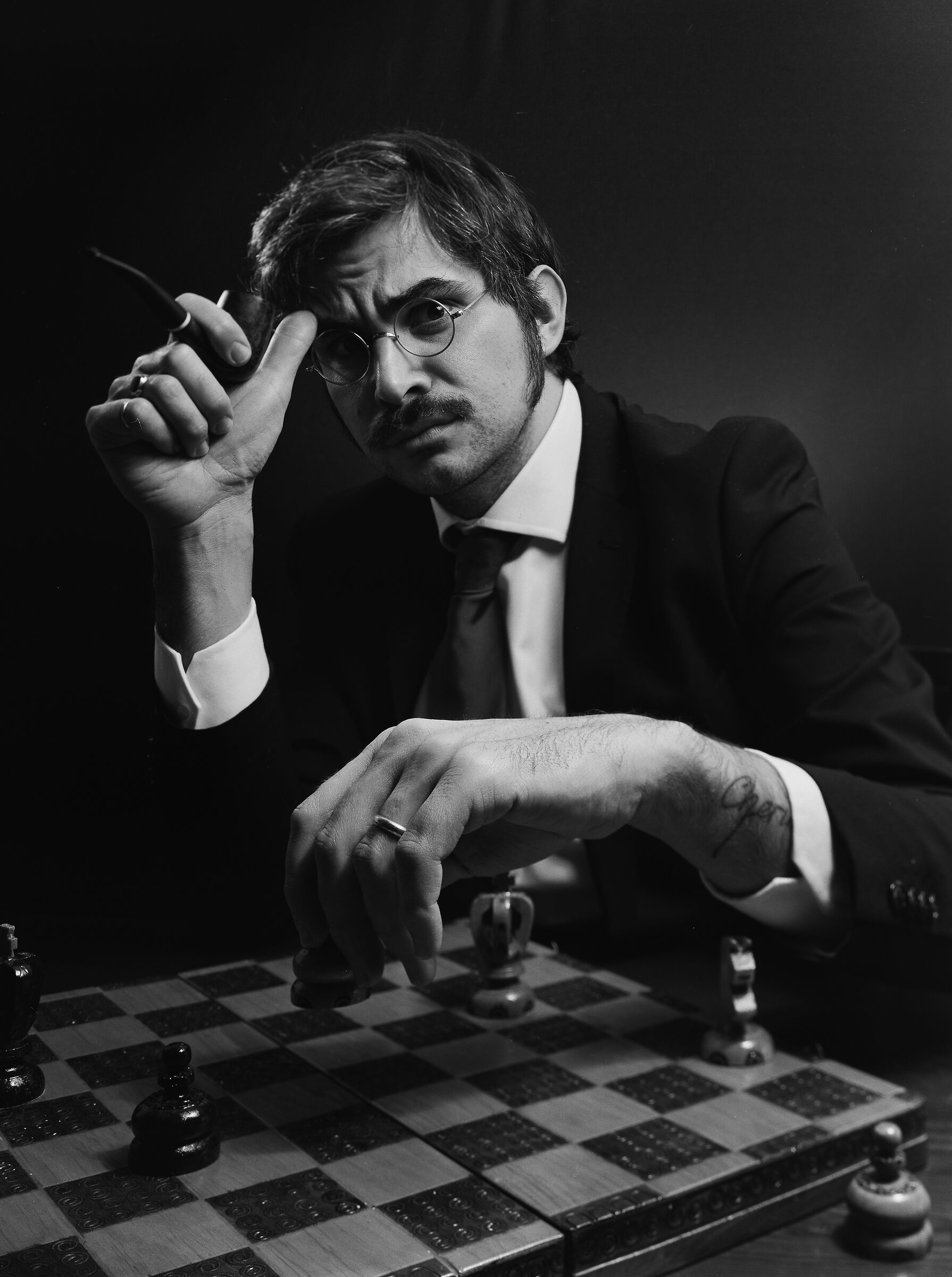 Sinar P, Sinaron 100mm Ilford hp5+ lastra 4x5