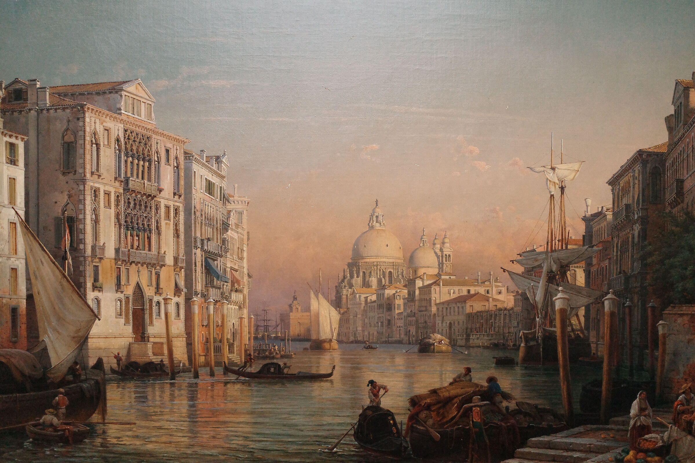 Canal Grande e la Basilica di Santa Maria