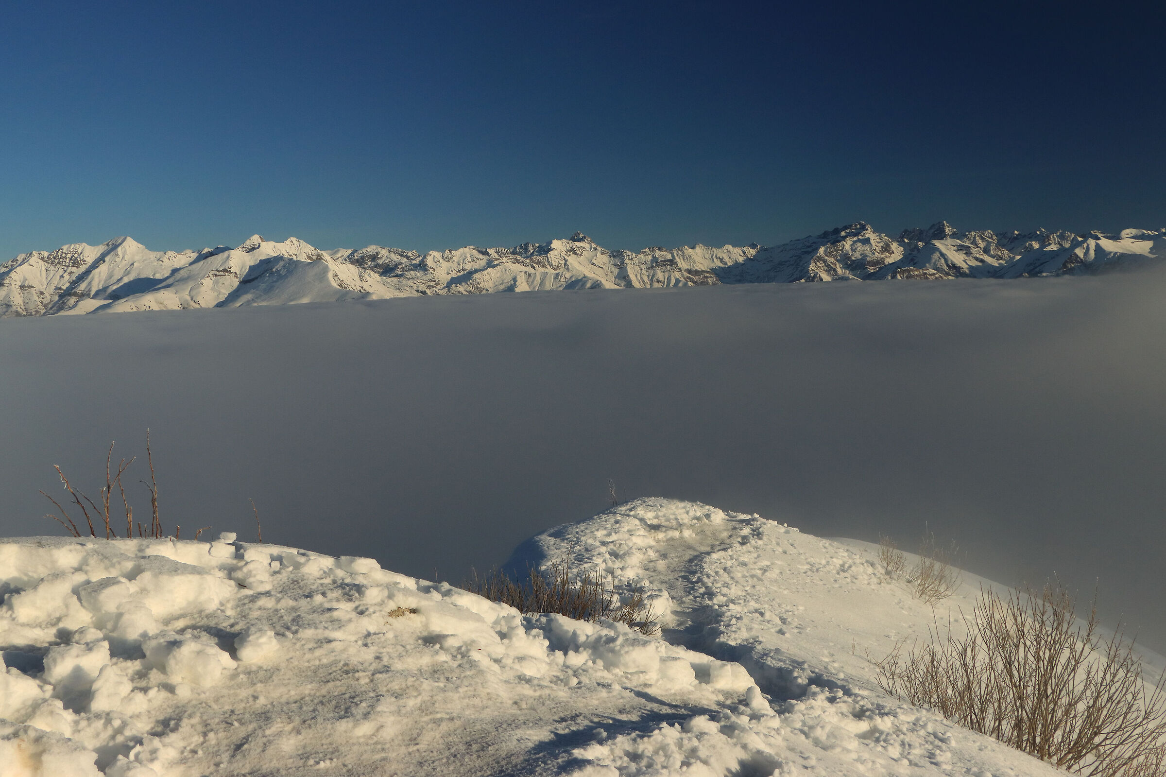 a sea under the Orobie