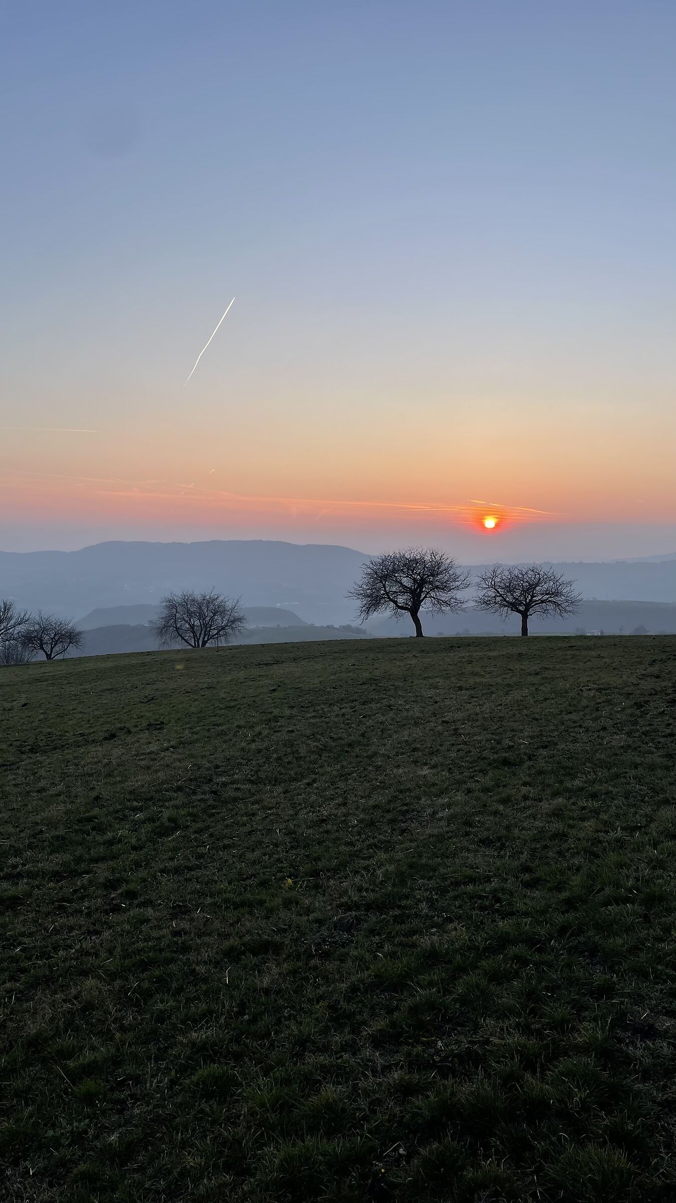 The sunset of the whole