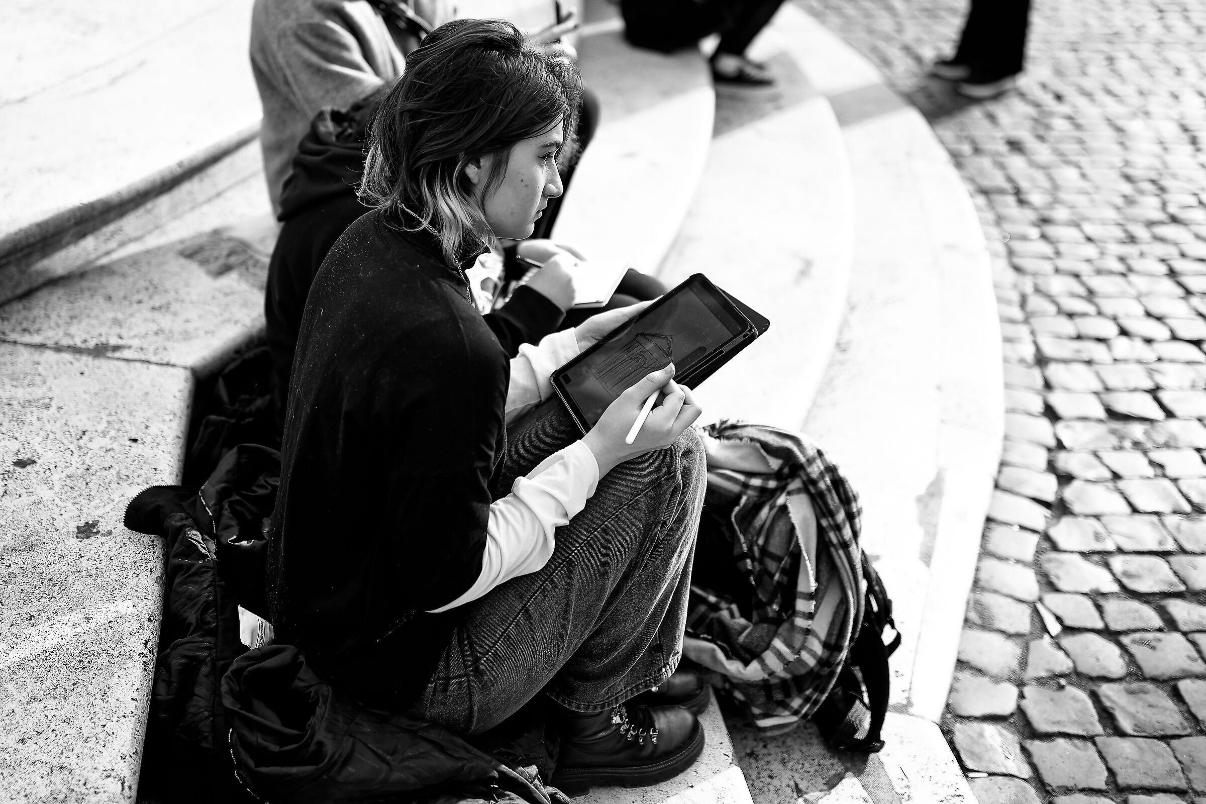La studentessa