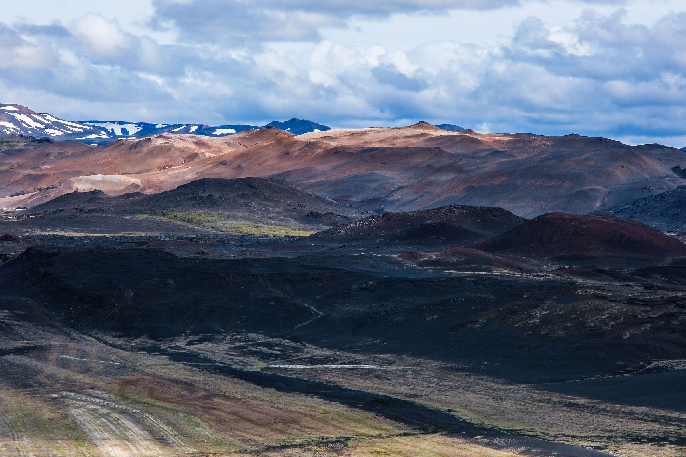 Landscapes in the Myvatn area