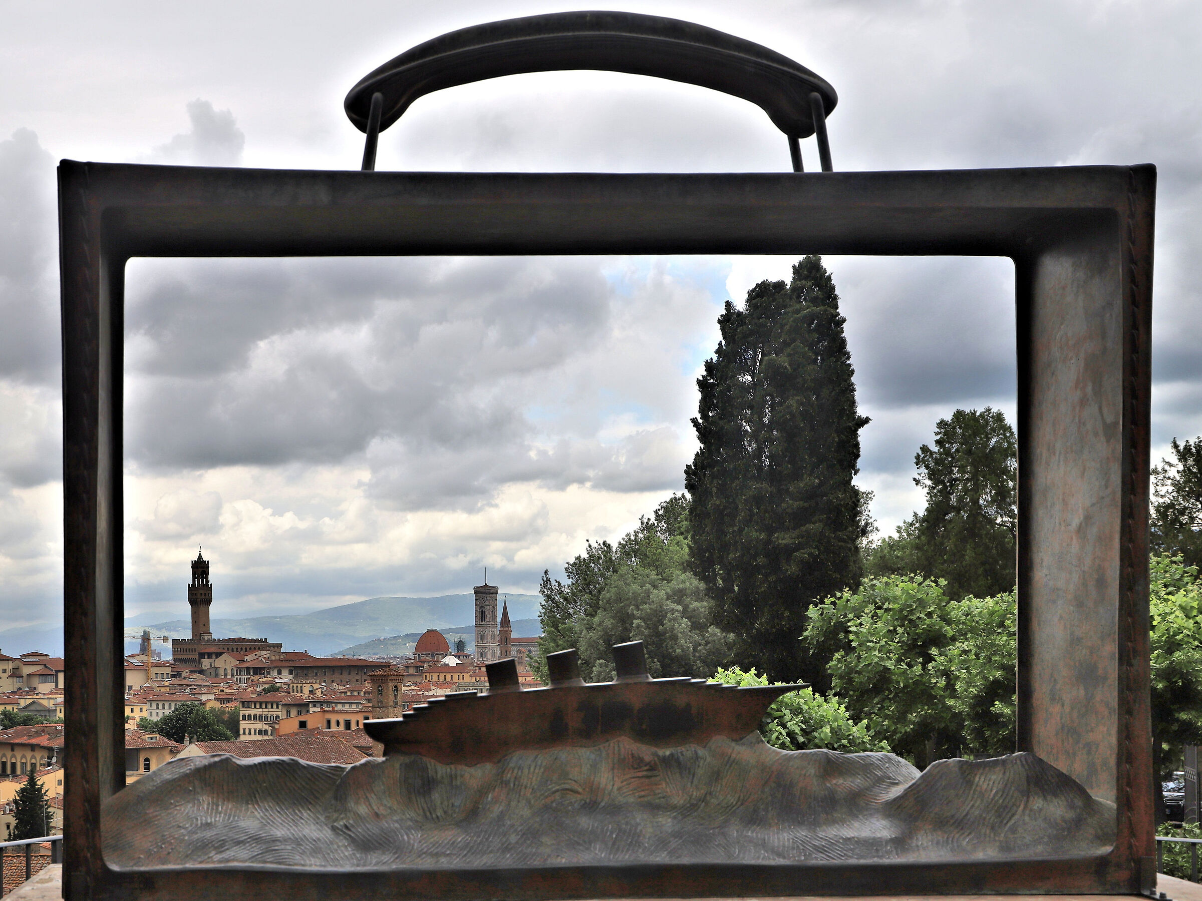 You bring me a kiss in Florence