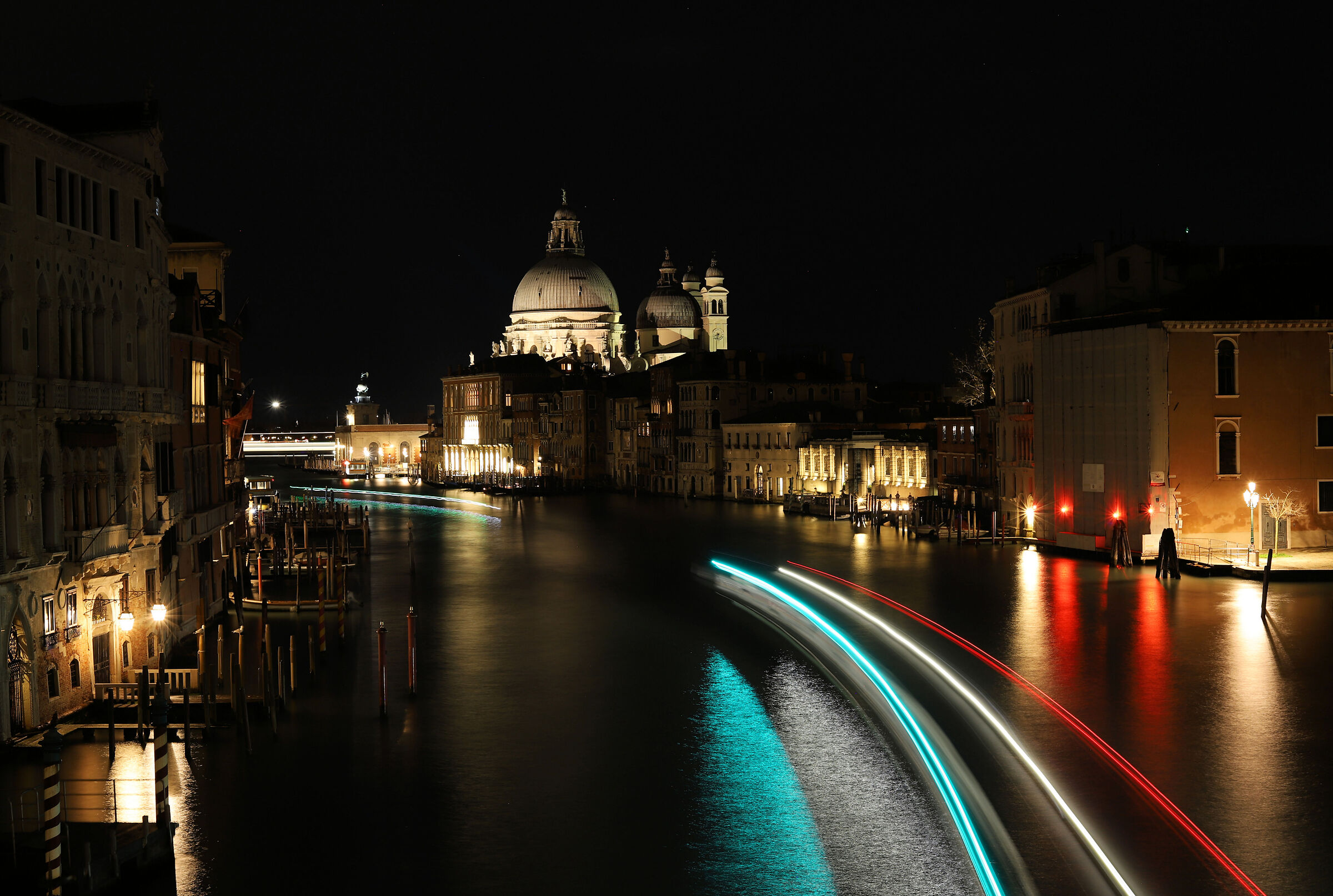 Venice by night