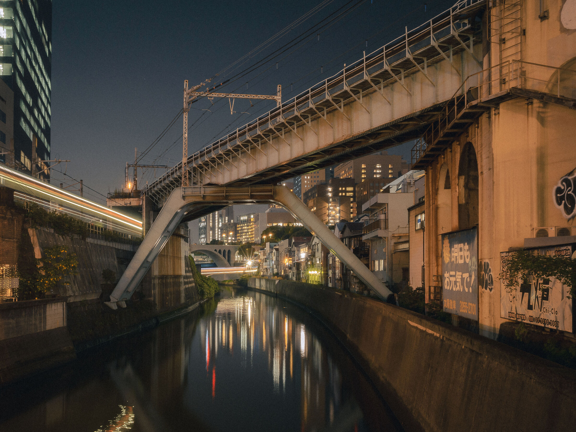 Connessioni Urbane sul Fiume Kanda - Tokyo