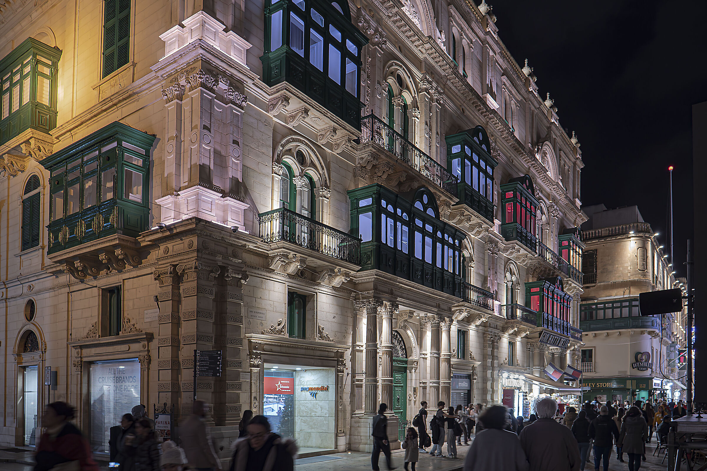 Palazzo Ferreria in Republic Street alla Valletta