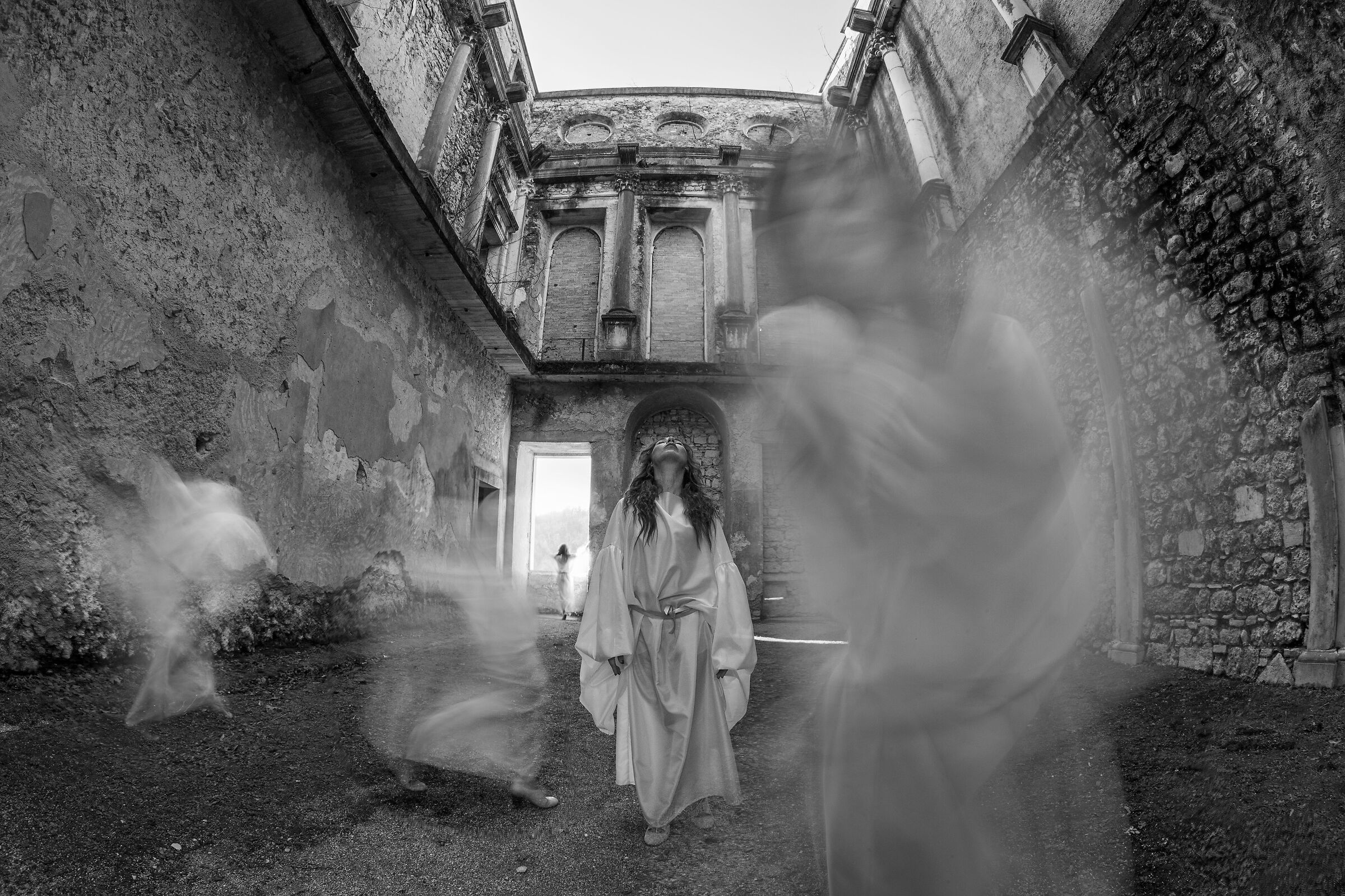 Persistence - dancing among the ruins.