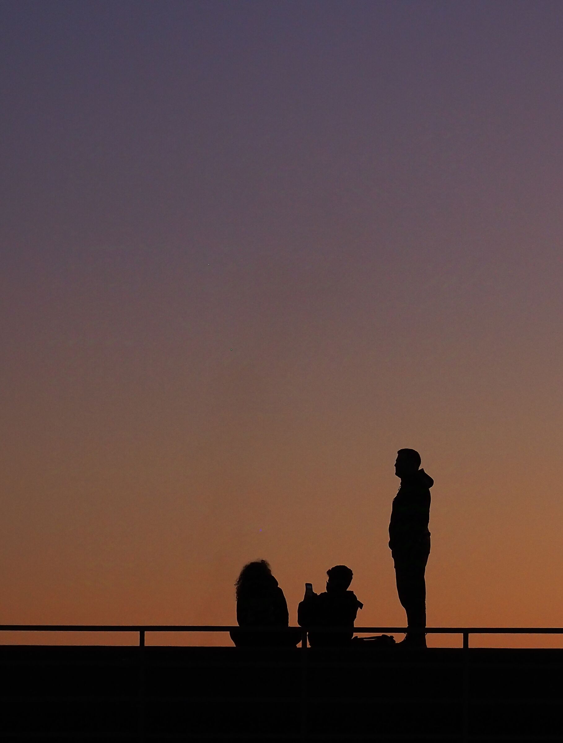 Family sunset