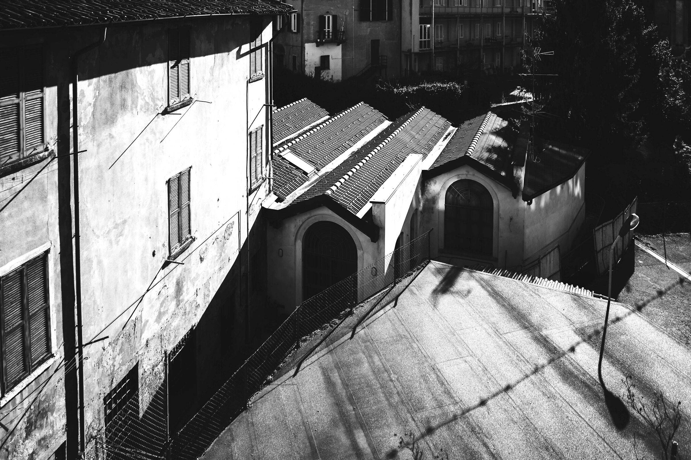 Warehouses along the Gerenzone